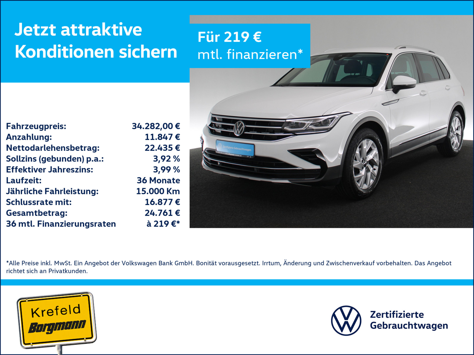 VW Tiguan 2.0 TDI Elegance
