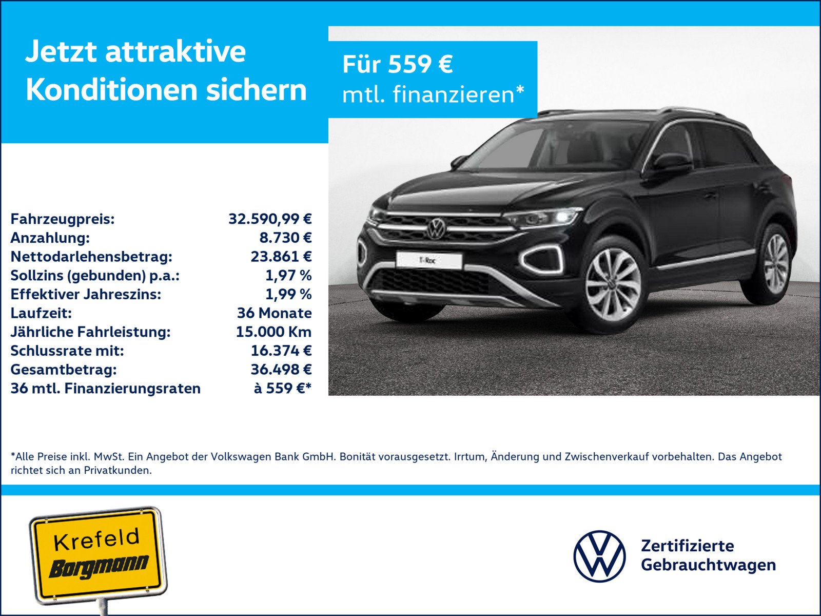 VW T-Roc 1.5 TSI Style