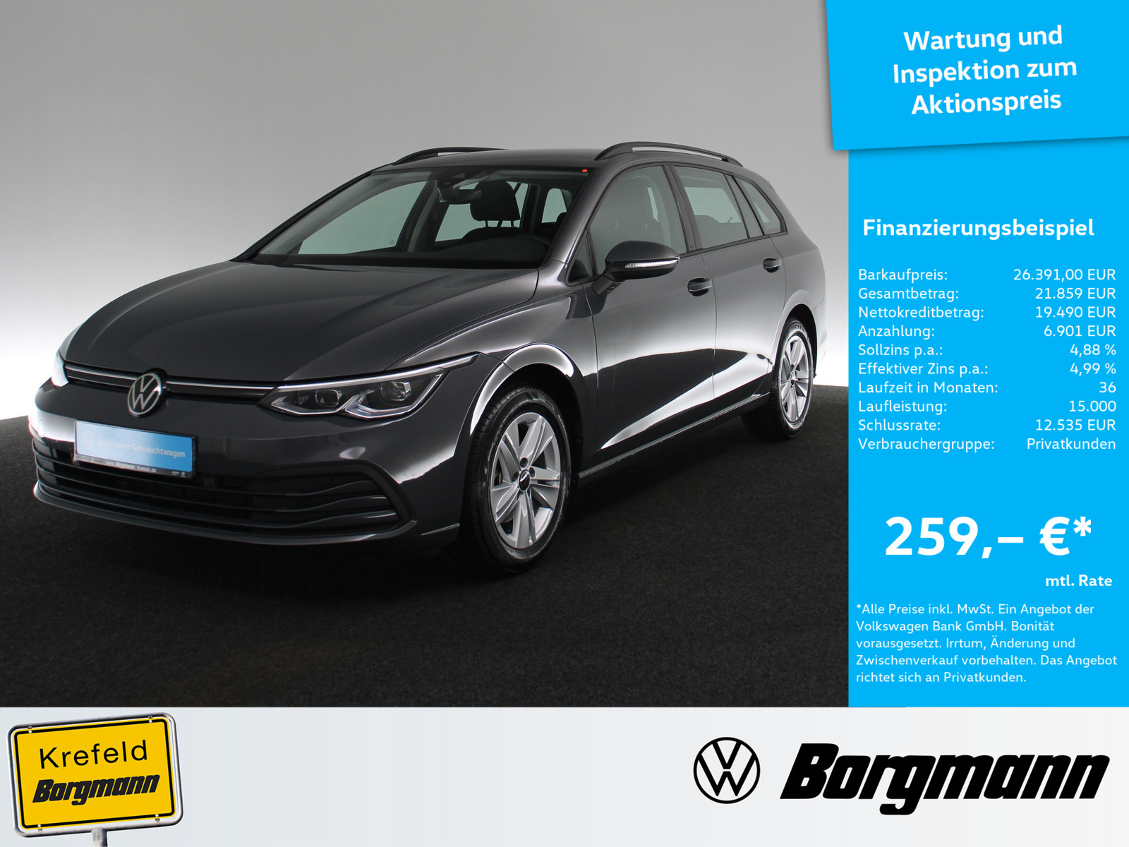 VW Golf VIII 1.5 eTSI Life