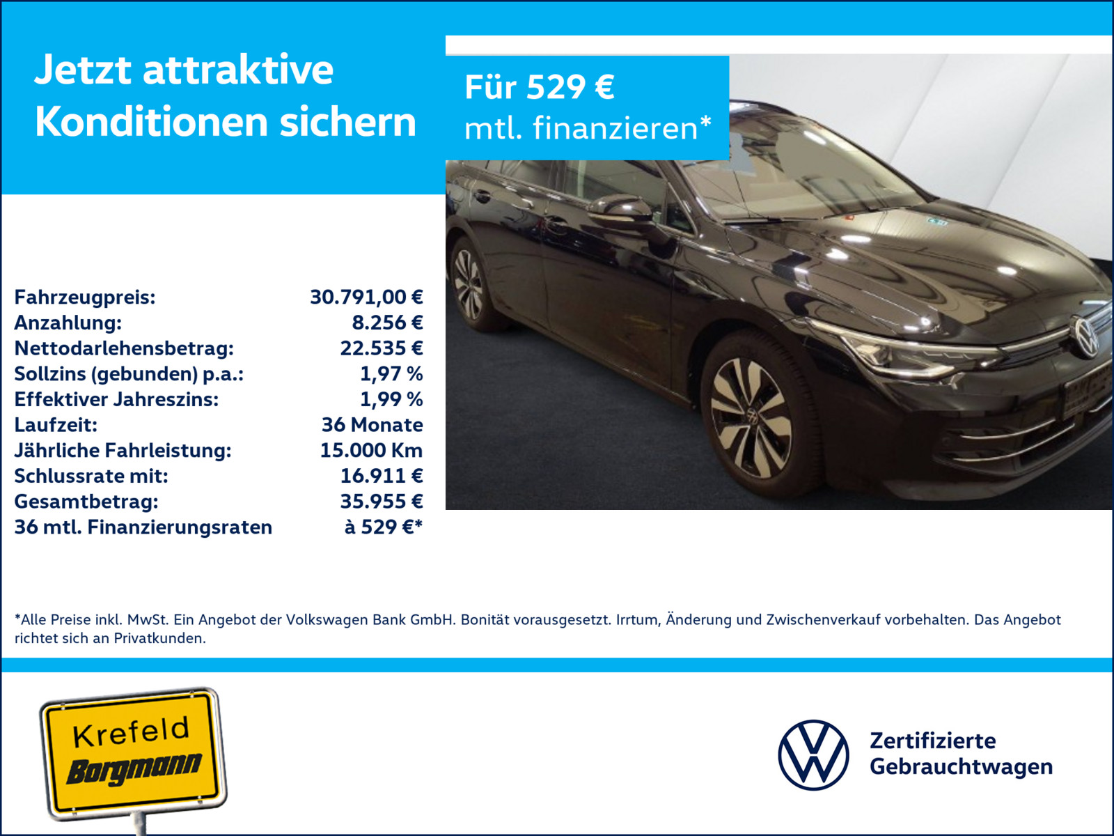VW Golf VIII 1.5 eTSI Goal