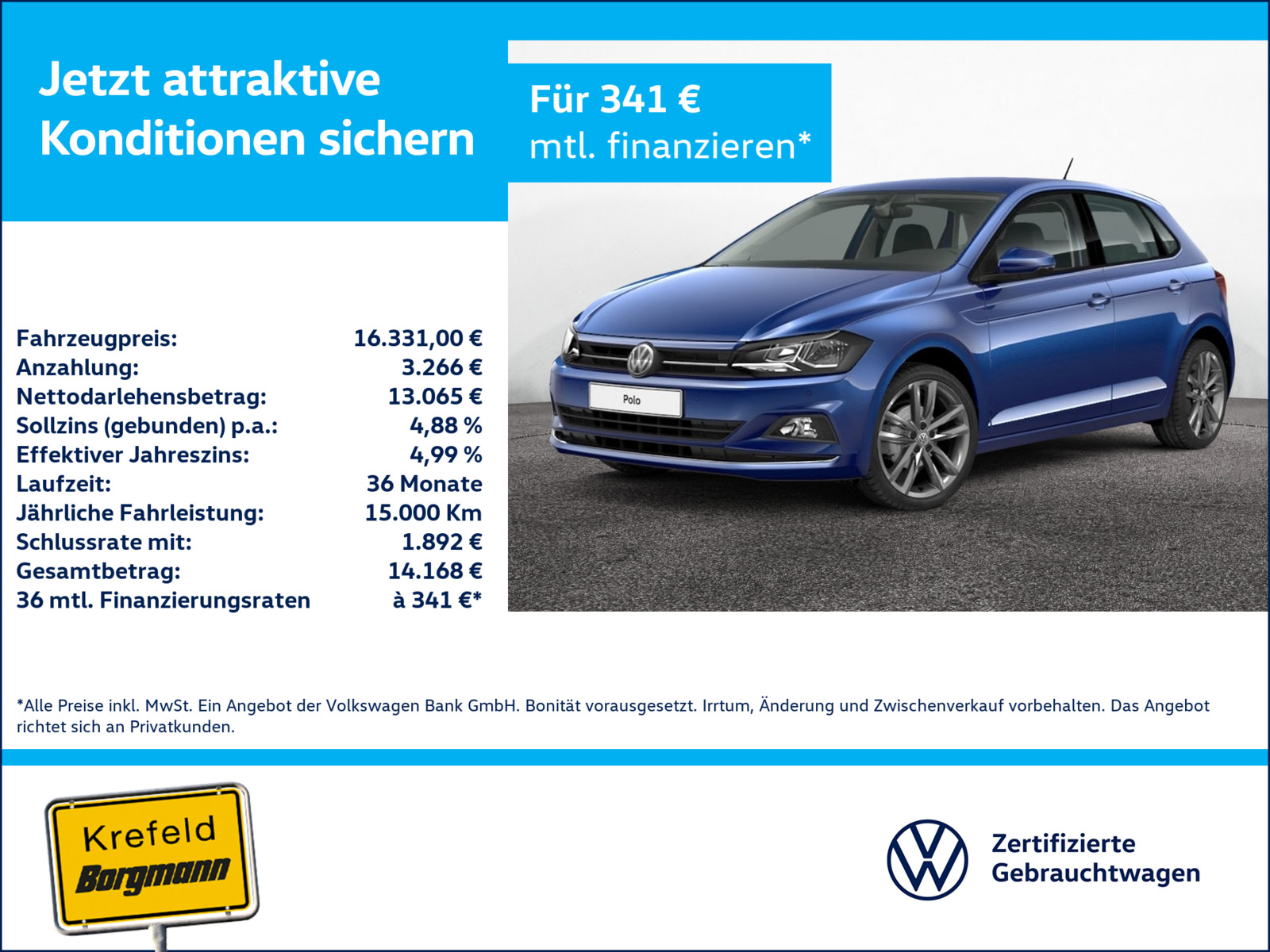 VW Polo 1.0 TSI Highline