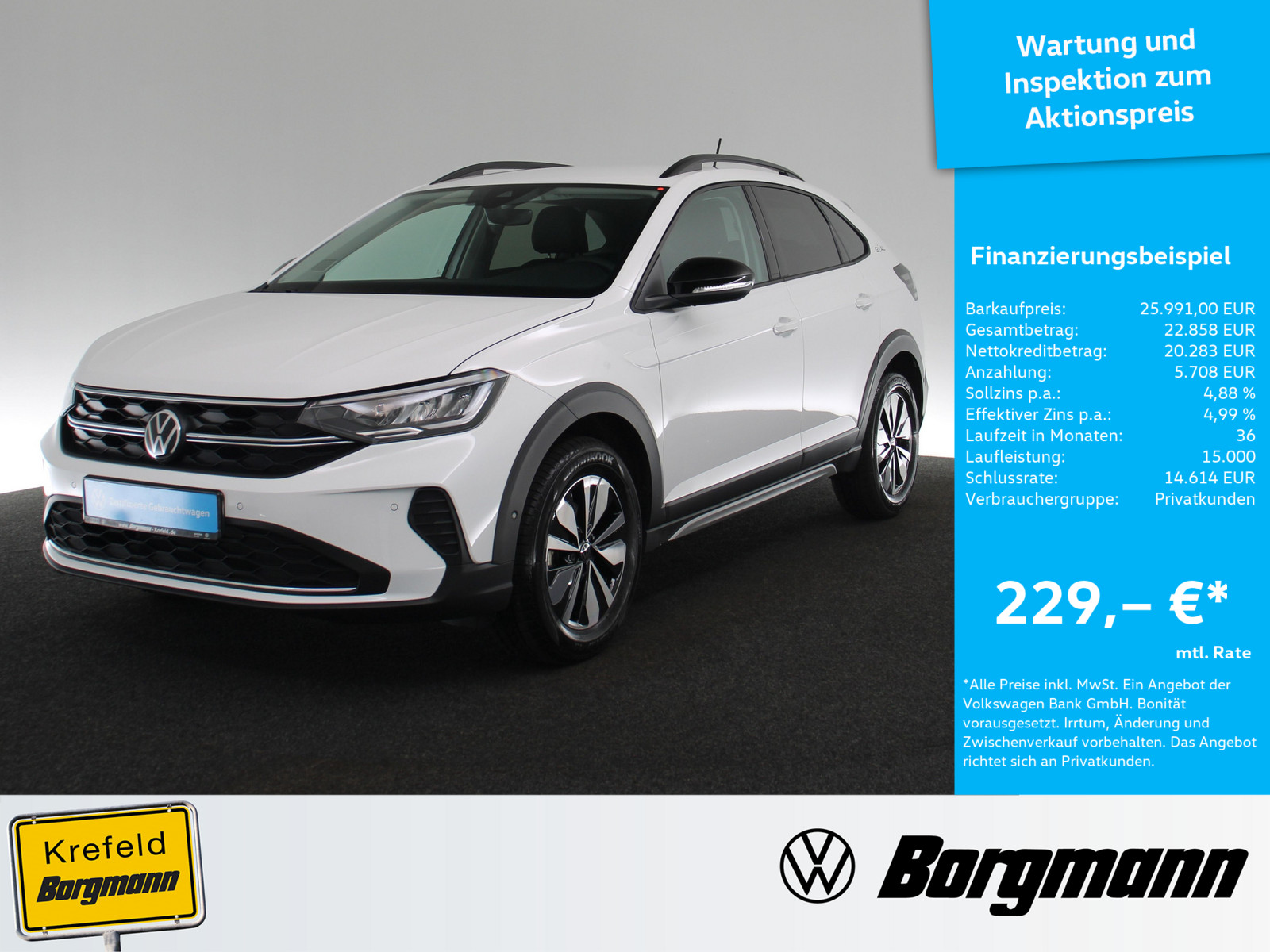 VW Taigo 1.0 TSI Goal