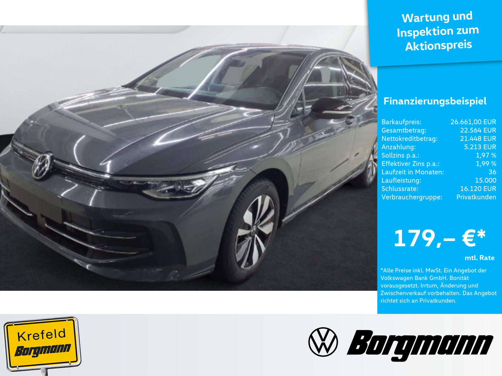 VW Golf VIII 1.5 TSI Goal