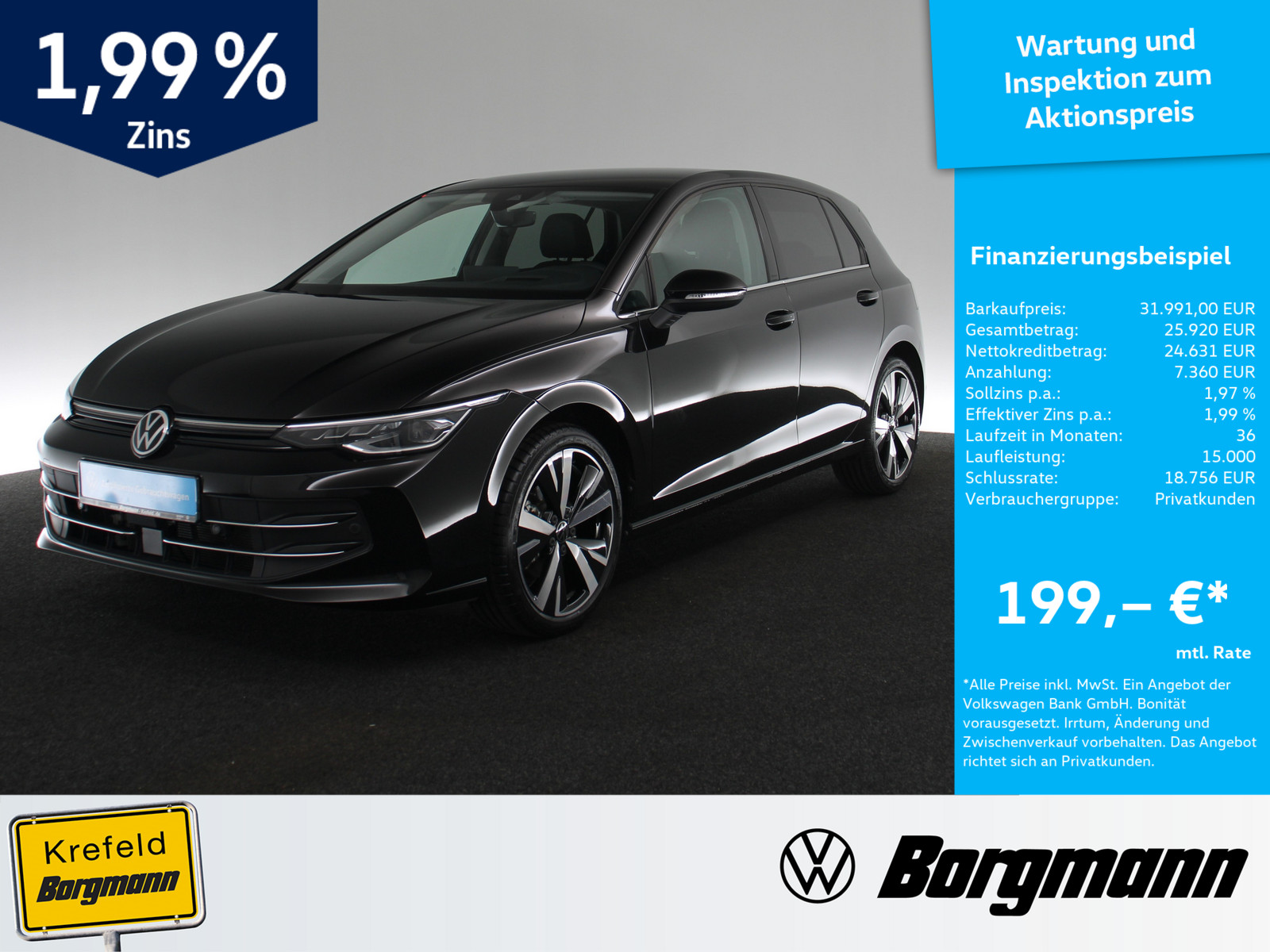 VW Golf VIII 1.5 eTSI Style