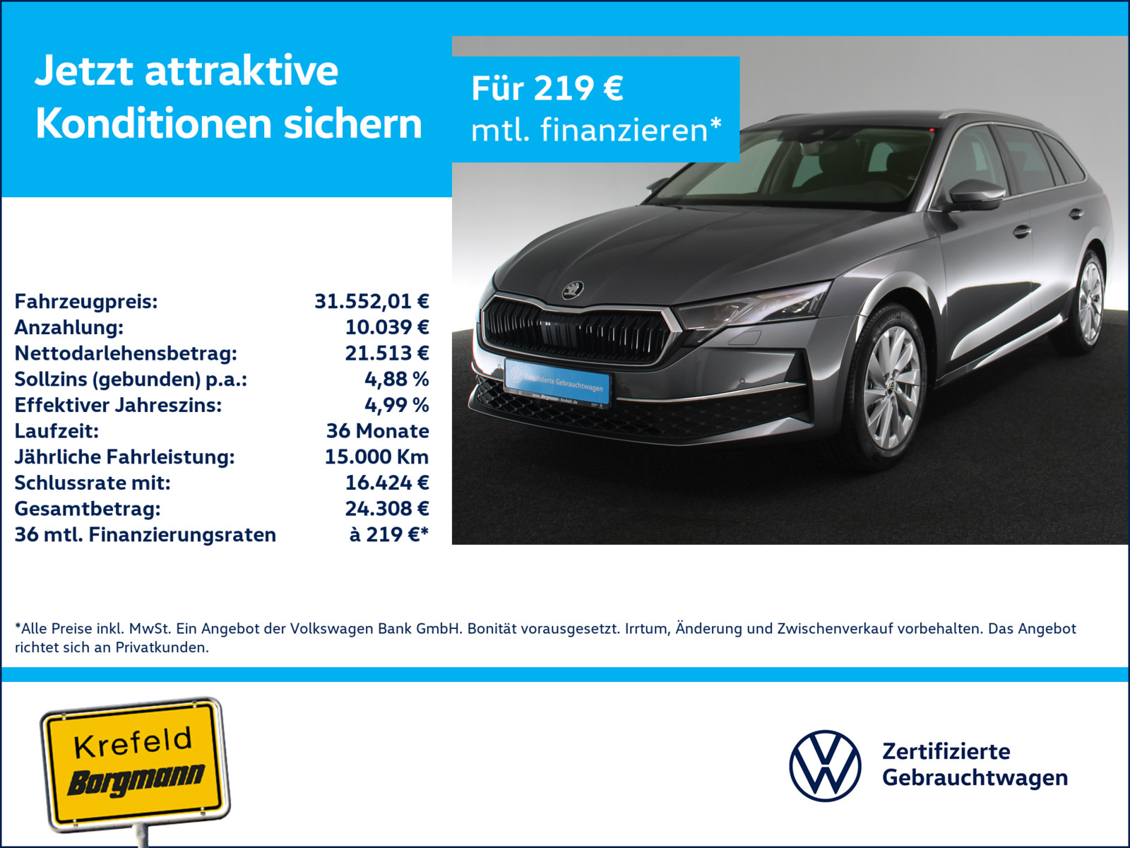 SKODA Octavia 1.5 TSI Selection