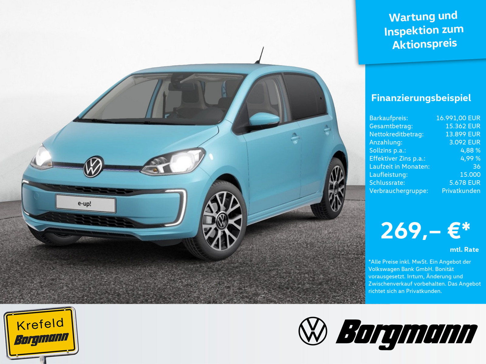VW e-up! Style Plus