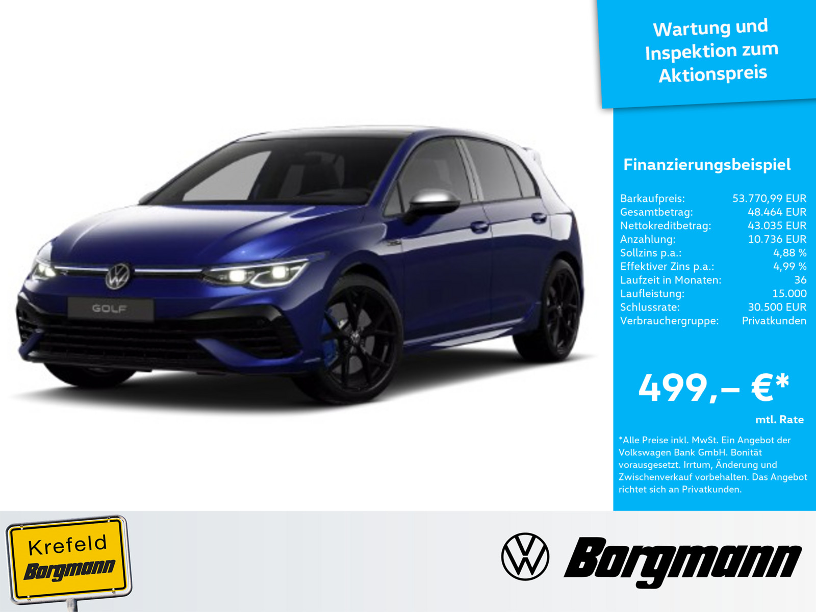 VW Golf VIII R Performance