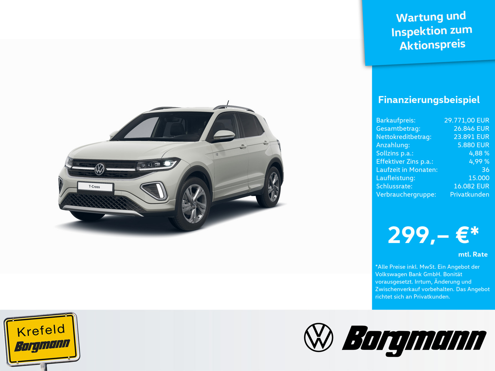 VW T-Cross 1.5 TSI R-Line