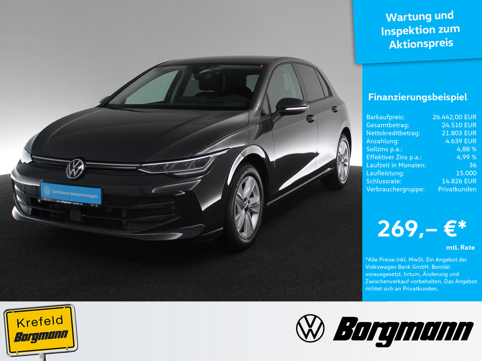 VW Golf VIII 1.5 TSI Life