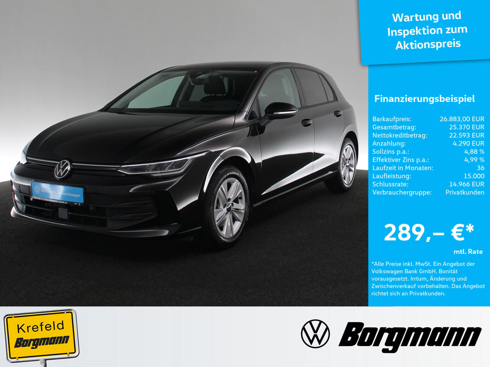 VW Golf VIII 1.5 TSI Life