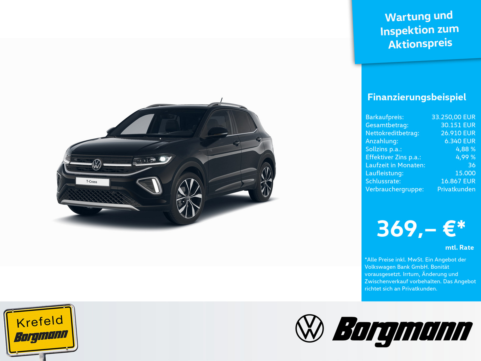 VW T-Cross 1.5 TSI R-Line