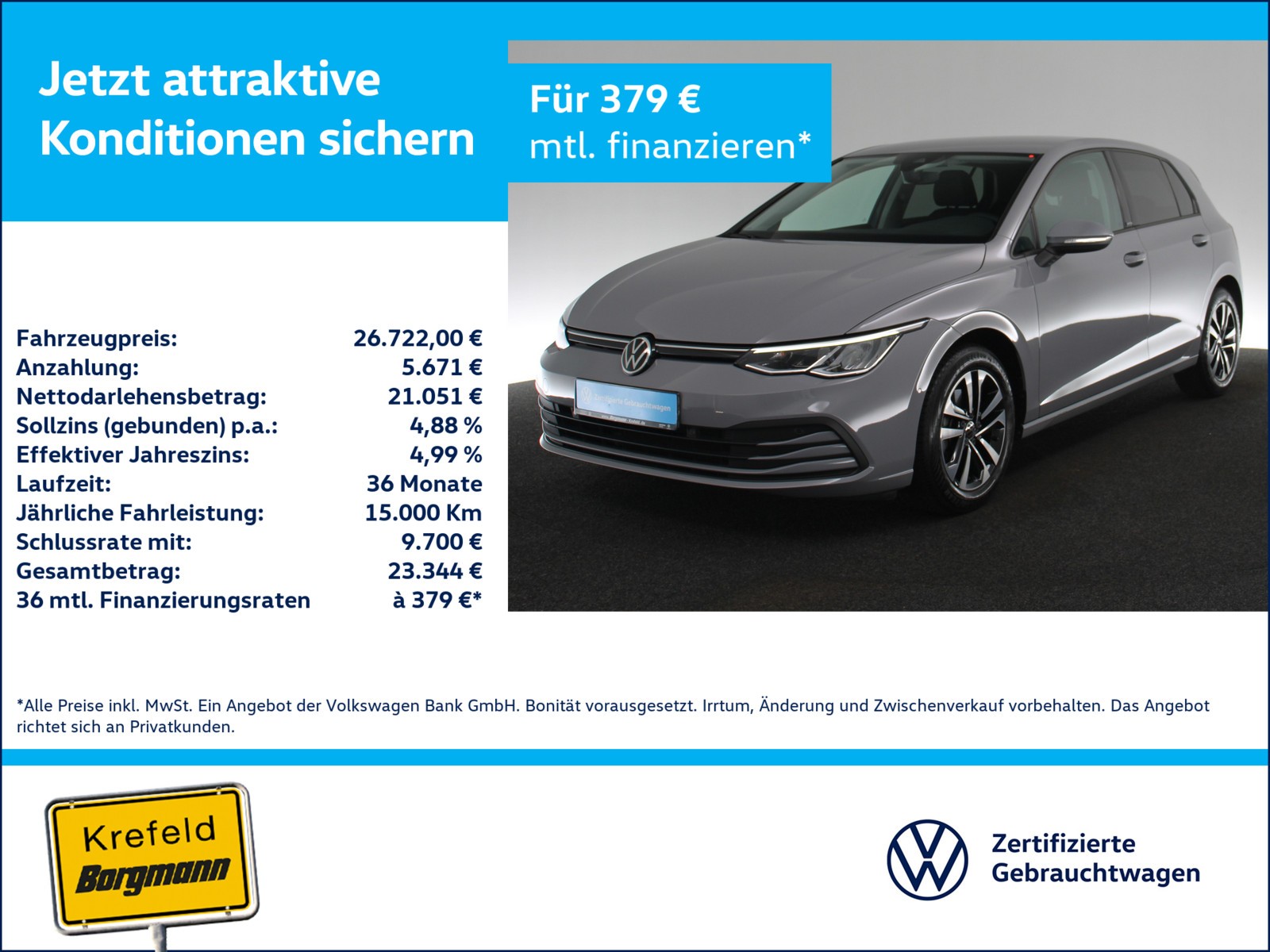 VW Golf VIII 1.5 eTSI United