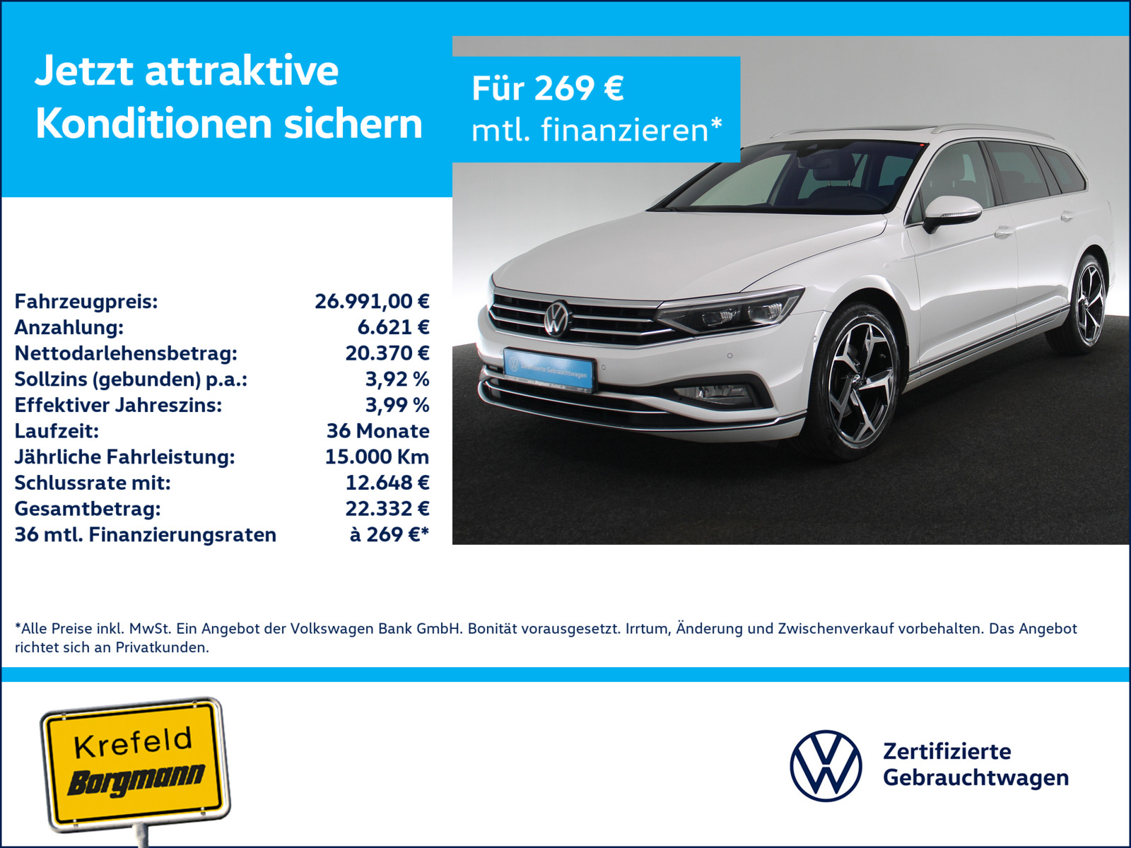 VW Passat Variant 2.0 TDI Elegance
