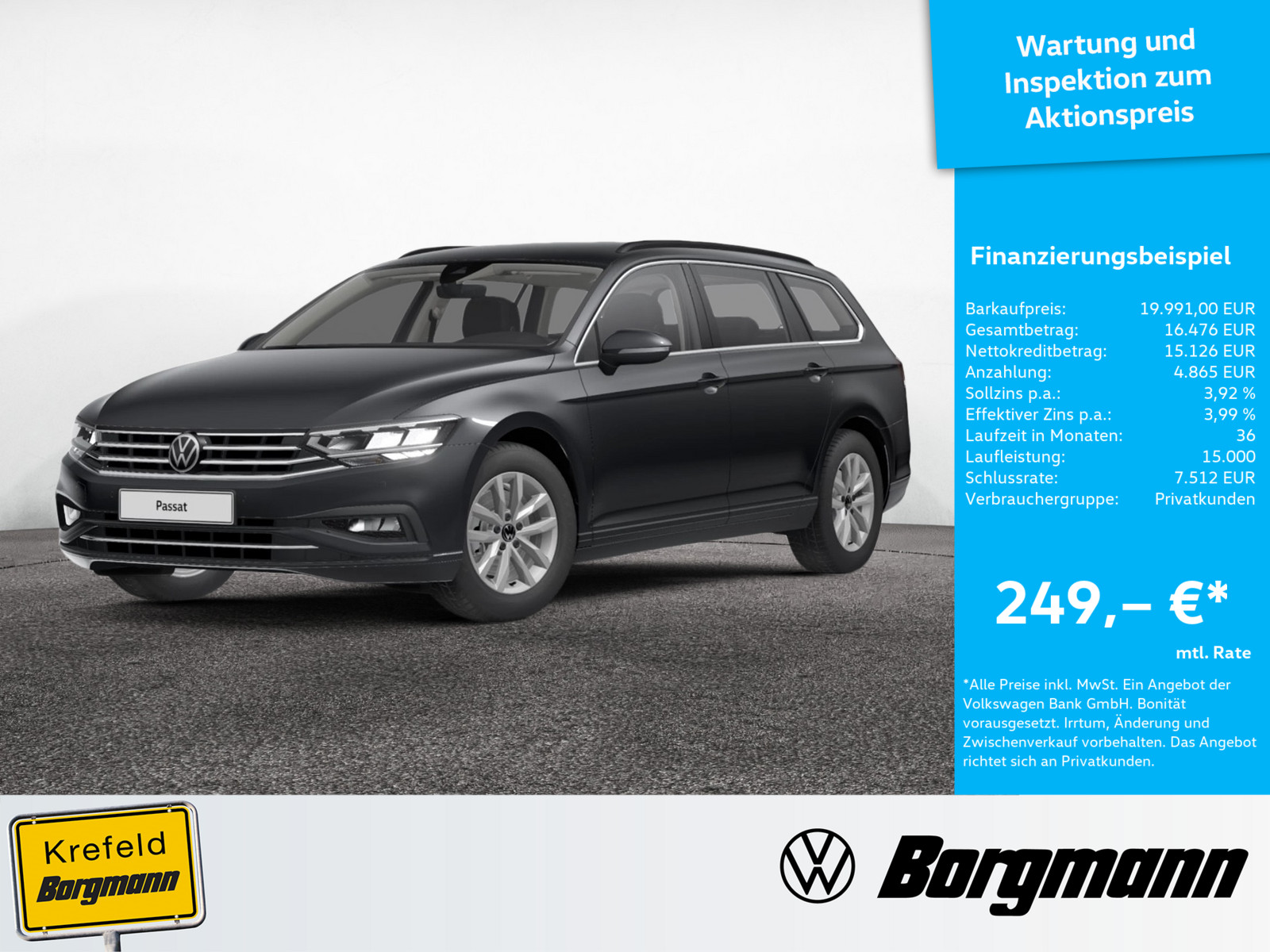 VW Passat Variant 2.0 TDI Business