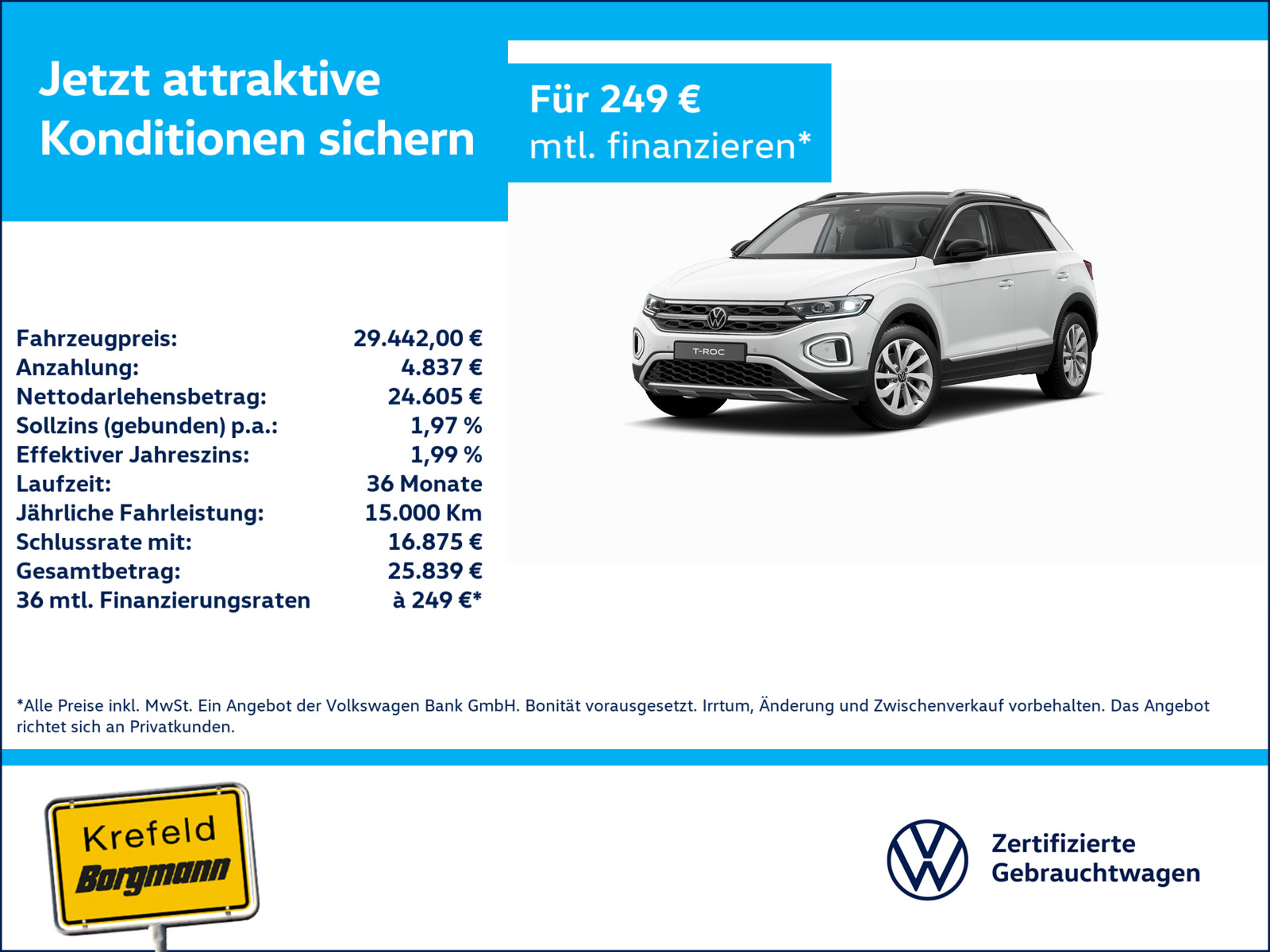 VW T-Roc 1.5 TSI Style