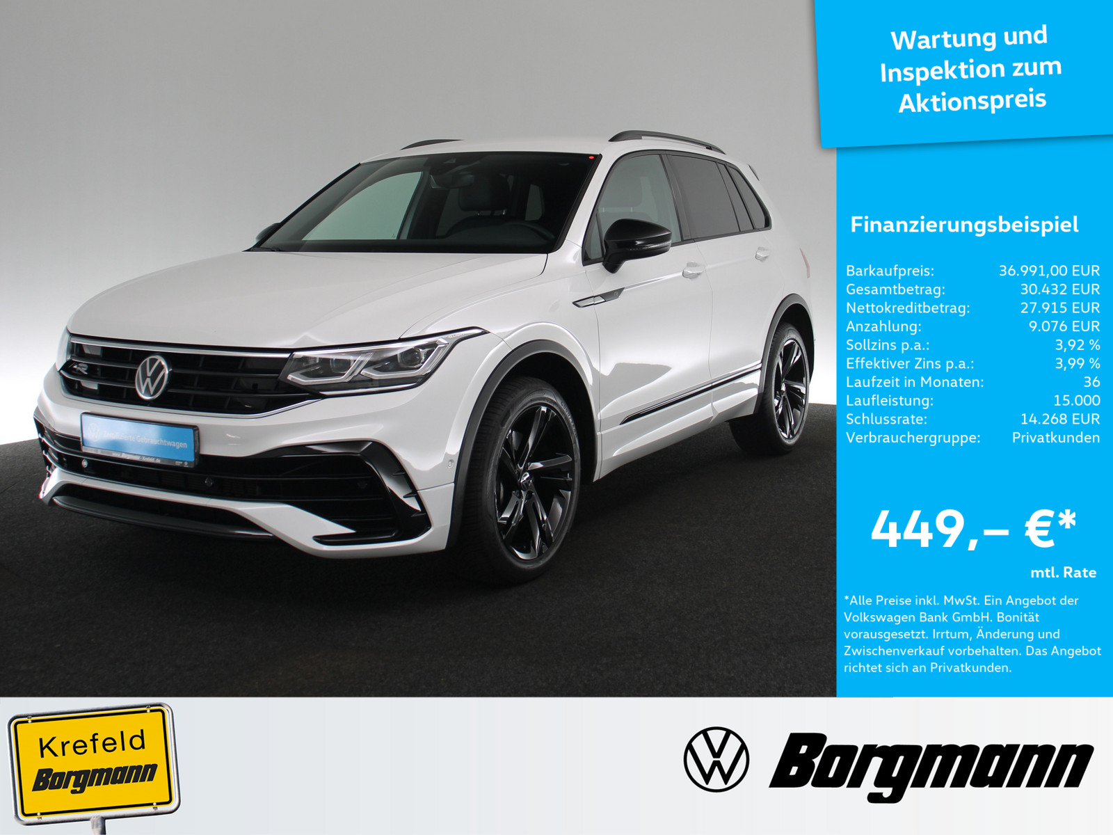 VW Tiguan 2.0 TSI R-Line 4Motion