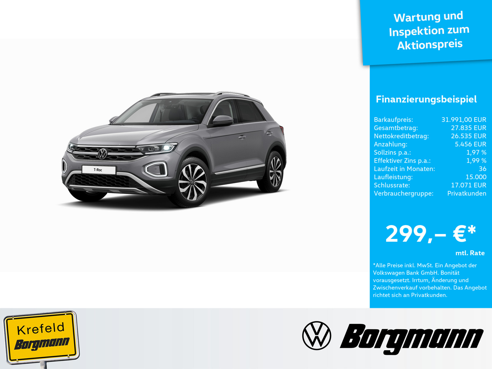 VW T-Roc 1.5 TSI Style