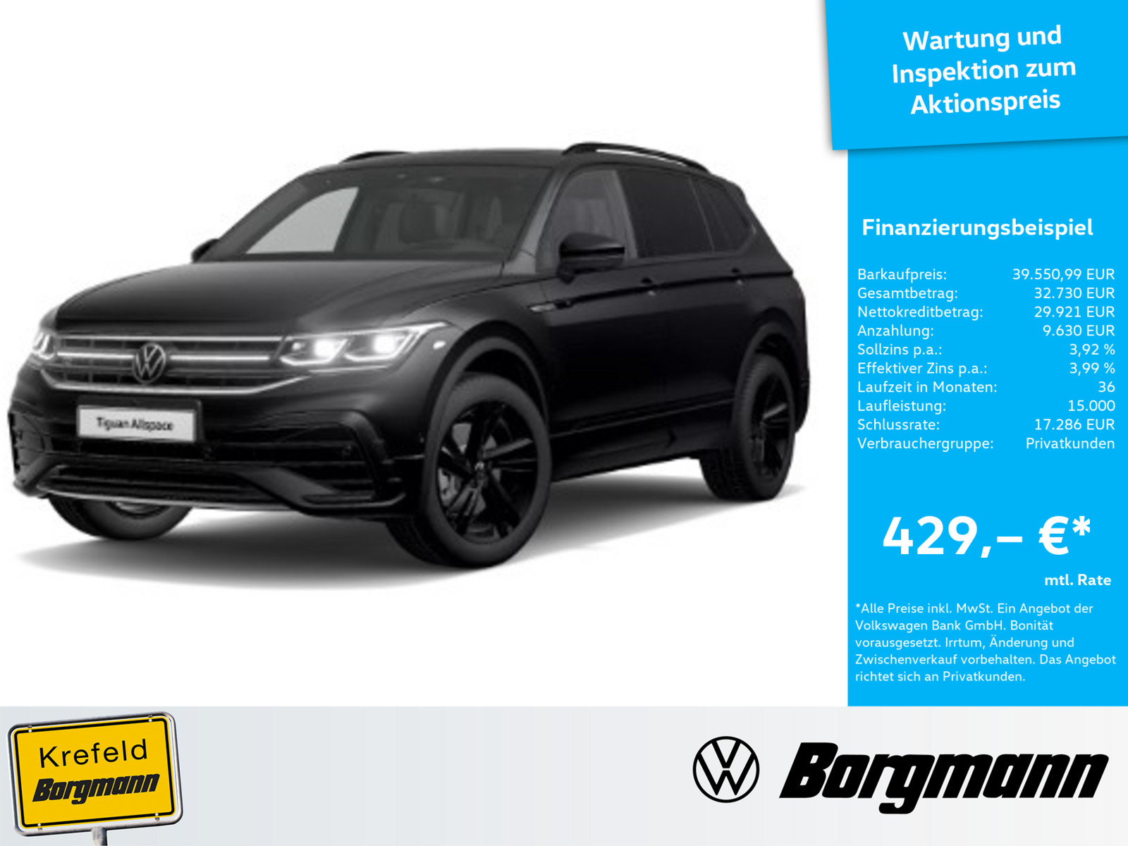 VW Tiguan Allspace R-Line 4Motion