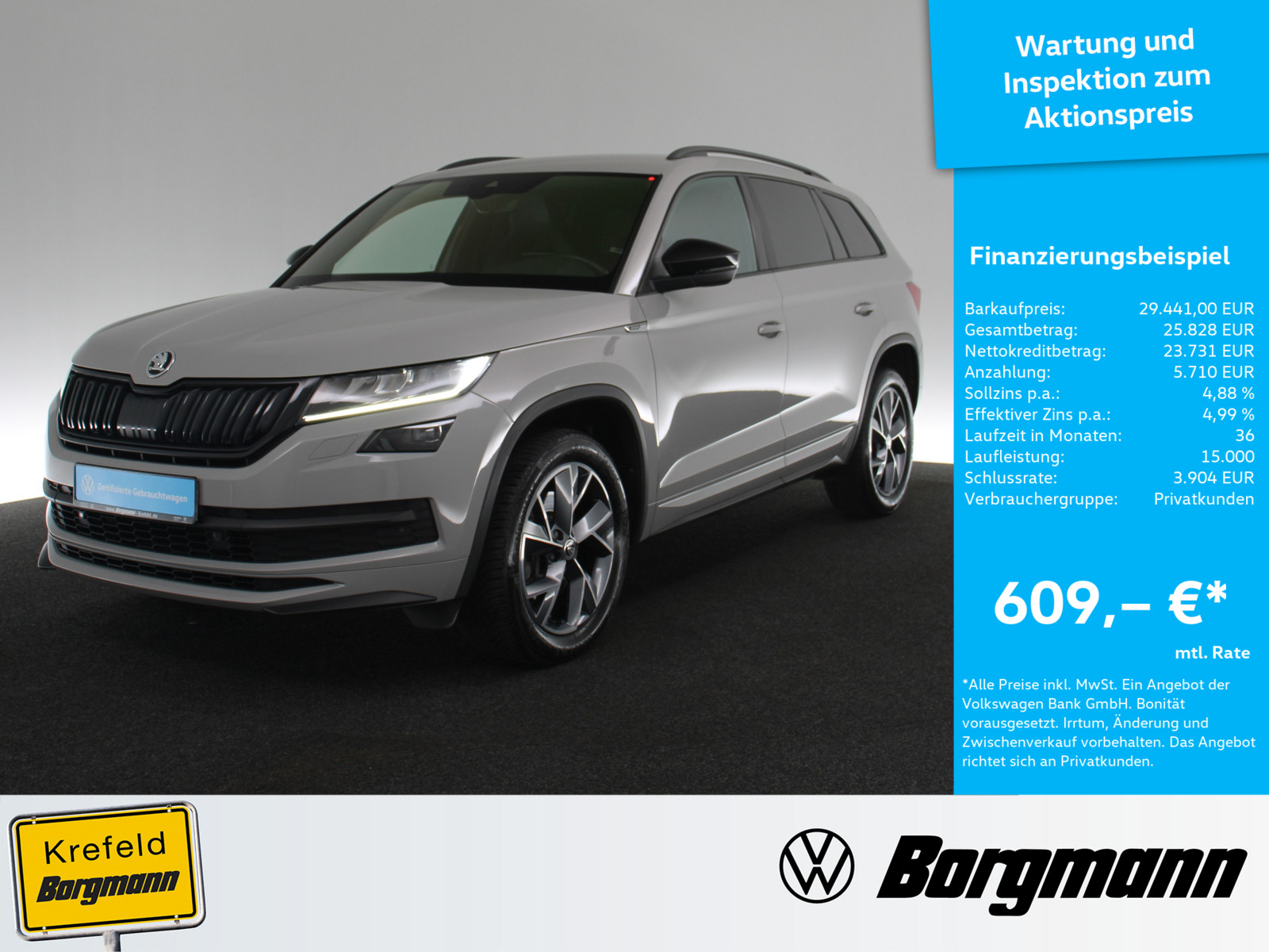 SKODA Kodiaq 2.0 TDI Sportline 4x4