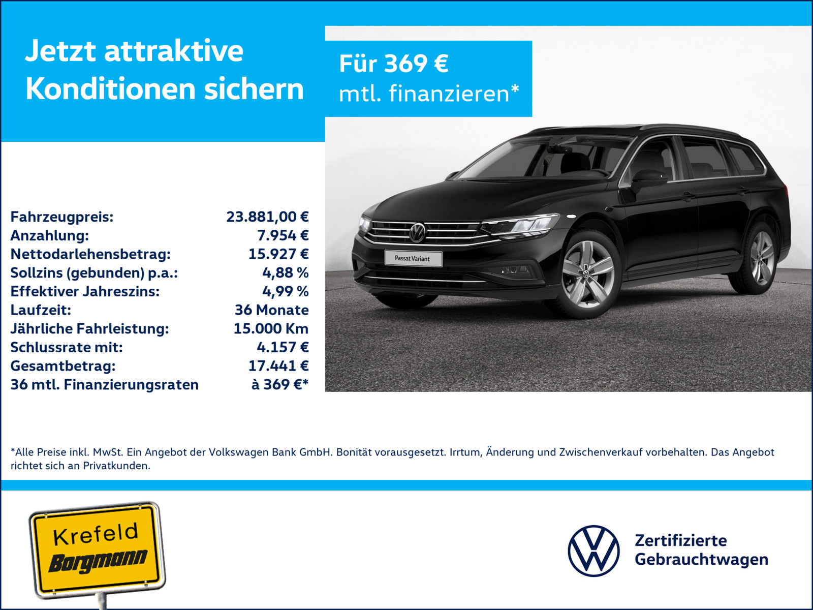 VW Passat Variant 4Motion 2.0 TDI