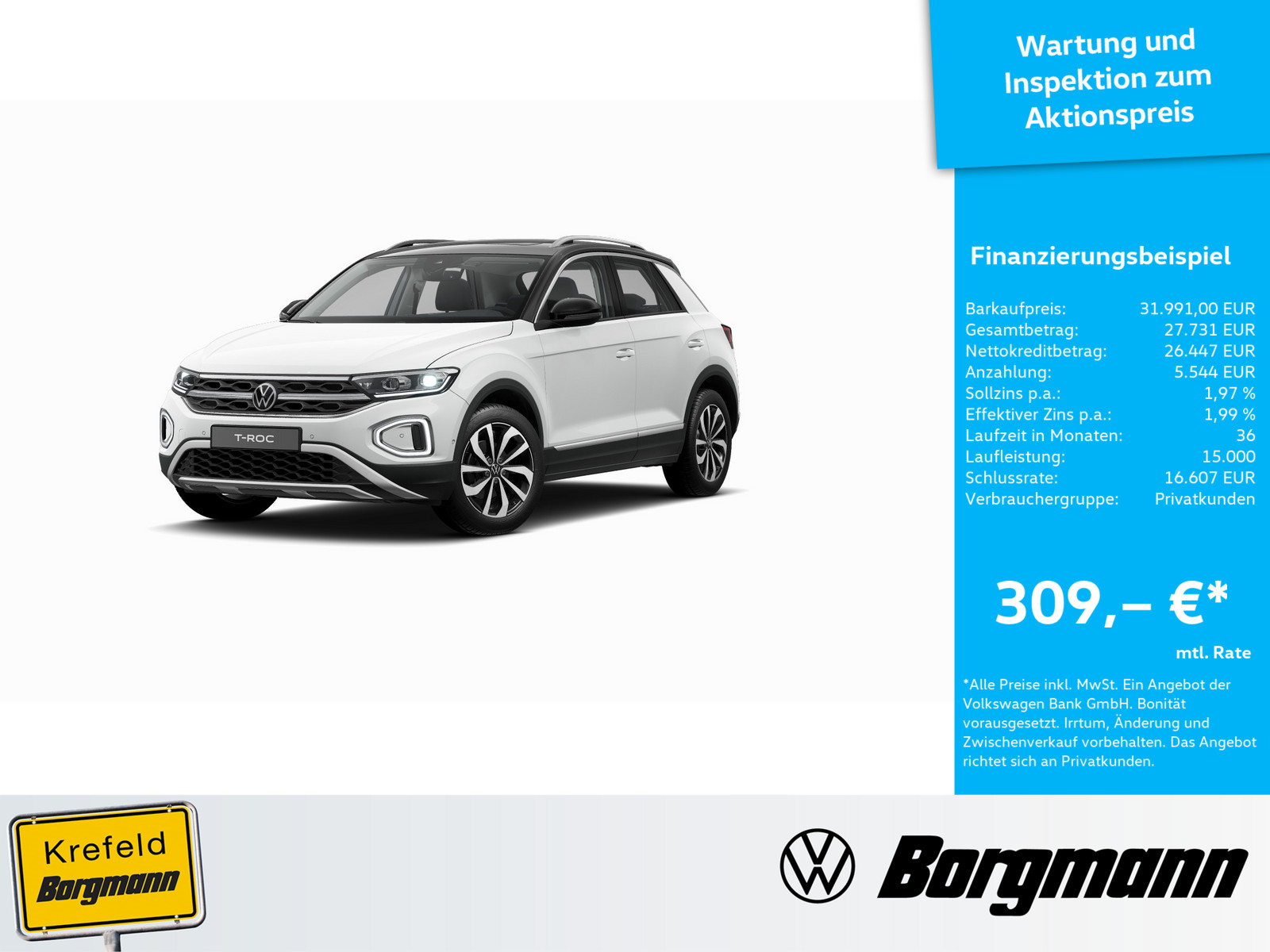 VW T-Roc 1.5 TSI Style