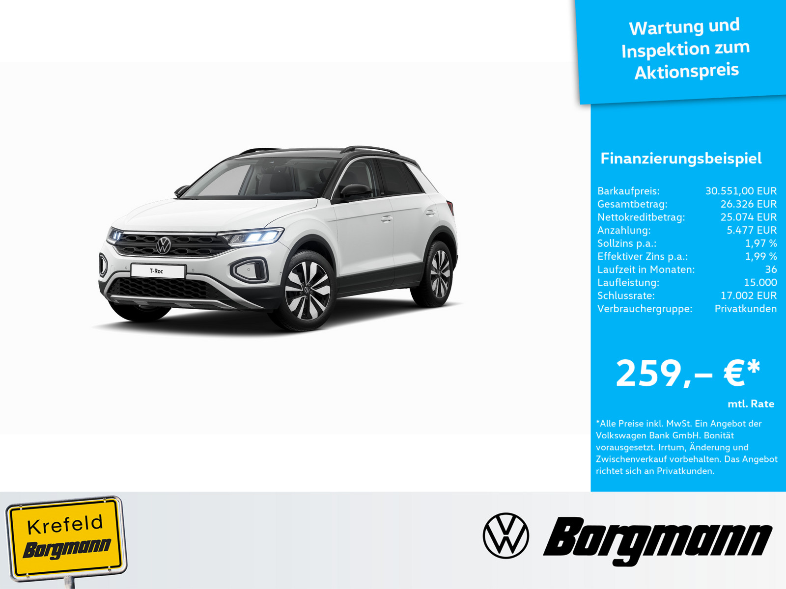 VW T-Roc 1.5 TSI Move