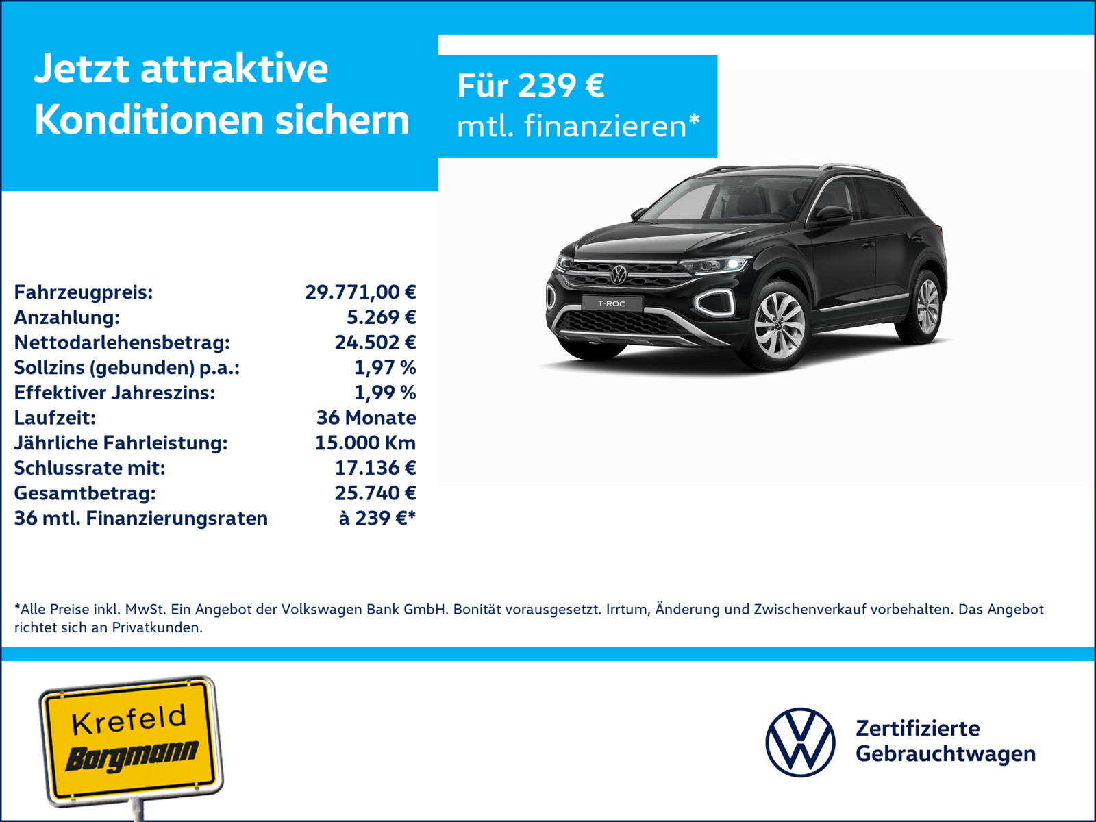 VW T-Roc 1.5 TSI Style