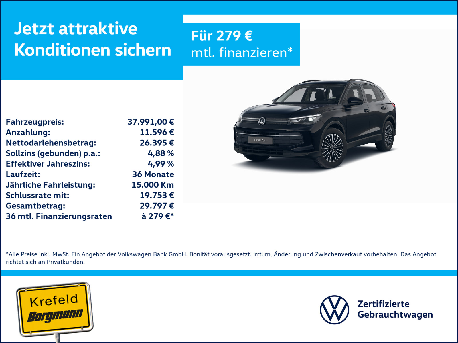 VW Tiguan 1.5 eTSI Goal