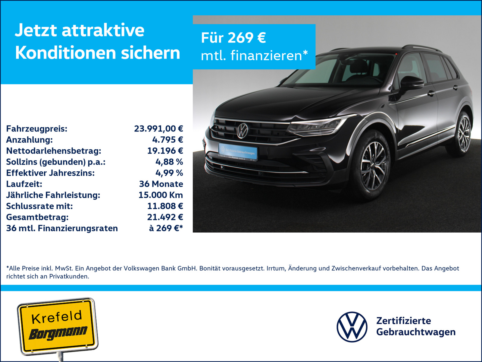 VW Tiguan 1.5 TSI Life