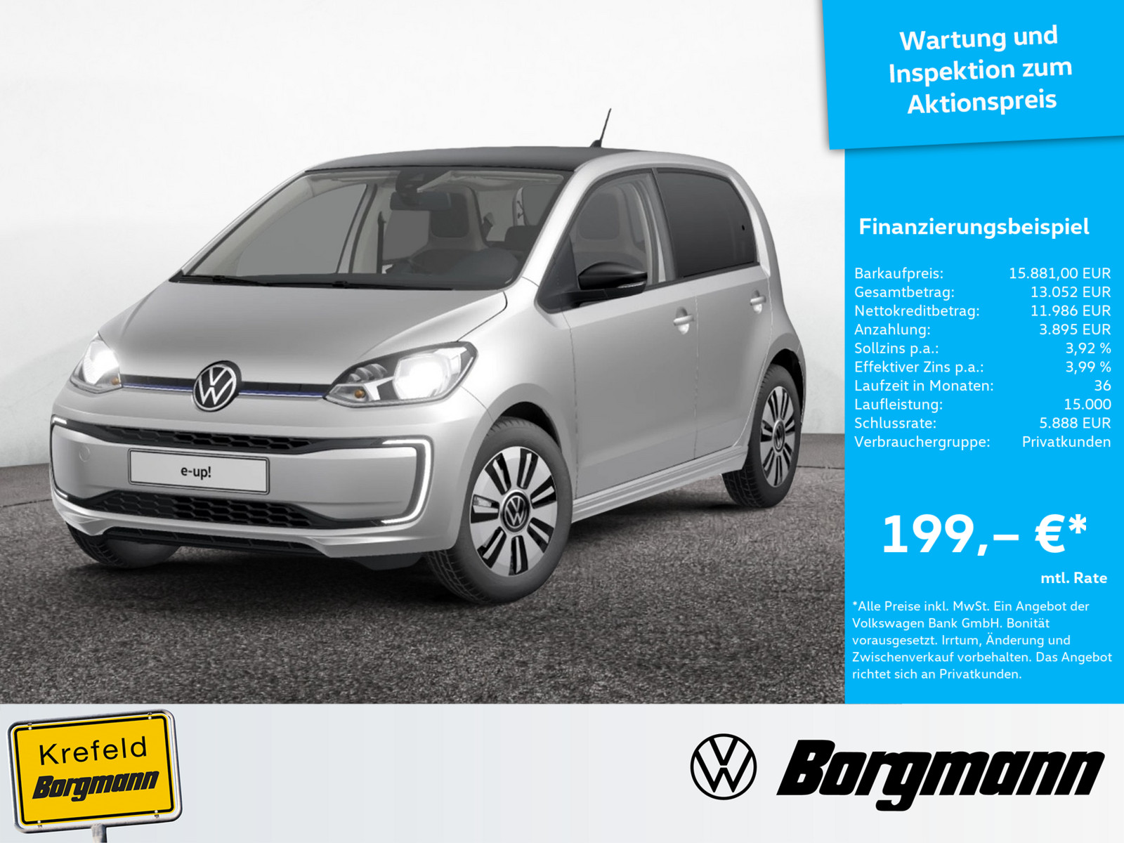 VW e-up! Style Plus