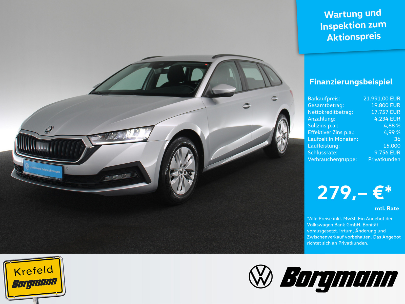 SKODA Octavia Combi 2.0 TDI DPF Ambition