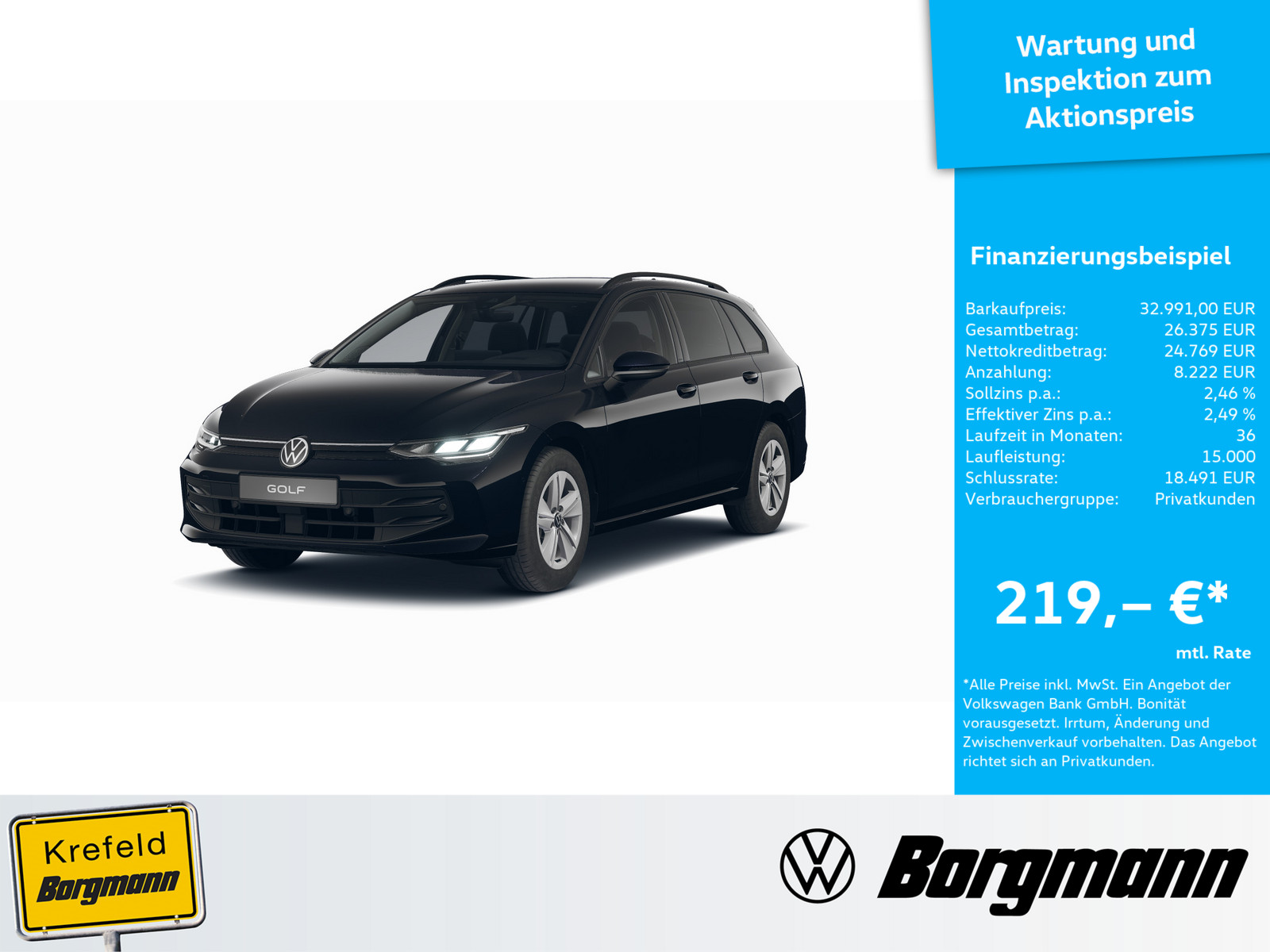 VW Golf VIII 2.0 TDI Life