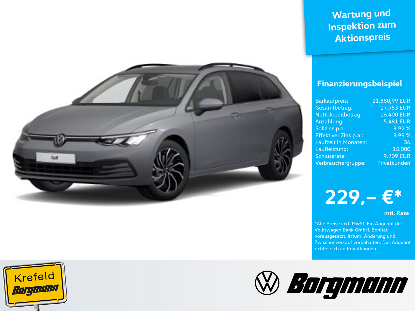 VW Golf VIII 2.0 TDI Life