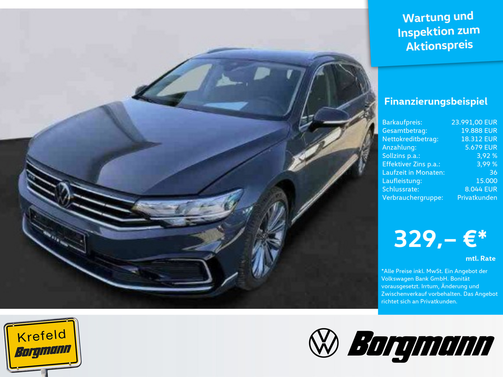 VW Passat Variant 1.4 TSI Hybrid GTE