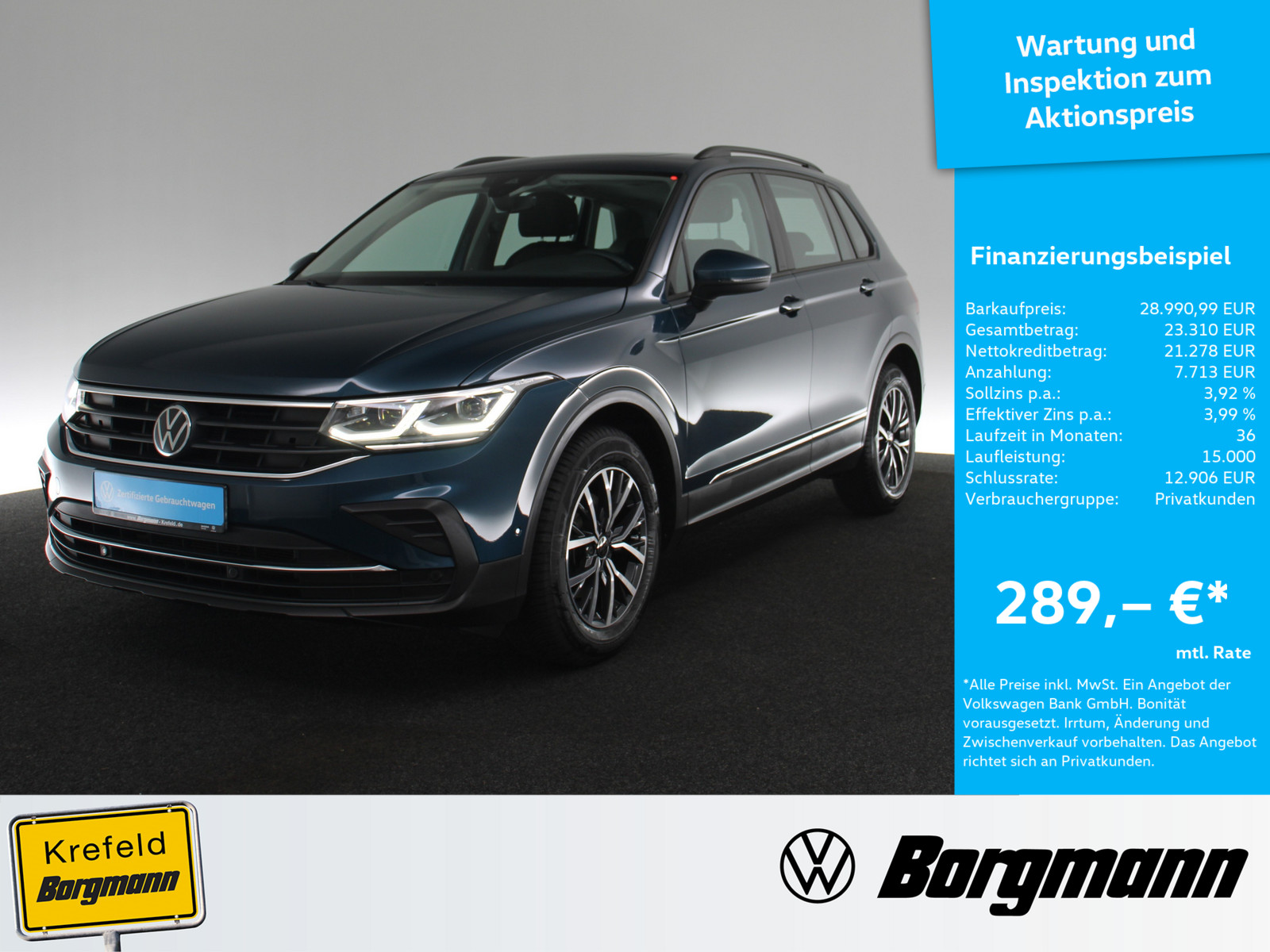 VW Tiguan 2.0 TDI Life