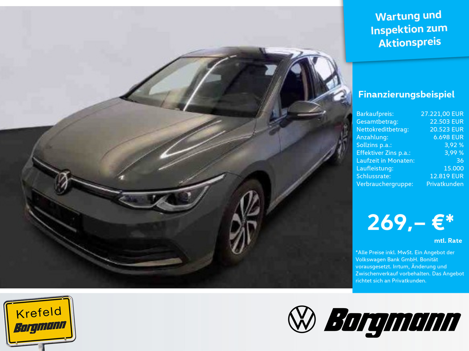 VW Golf VIII 2.0 TDI Active