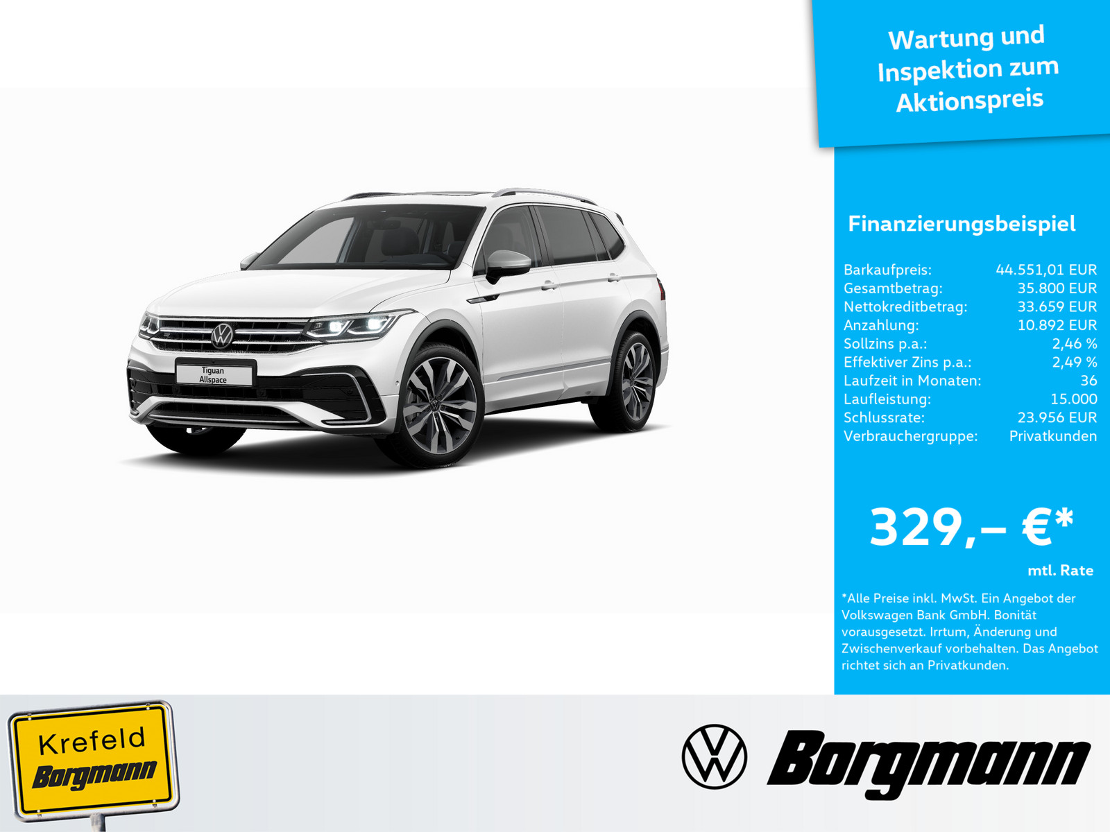VW Tiguan Allspace 2.0 TDI R-Line