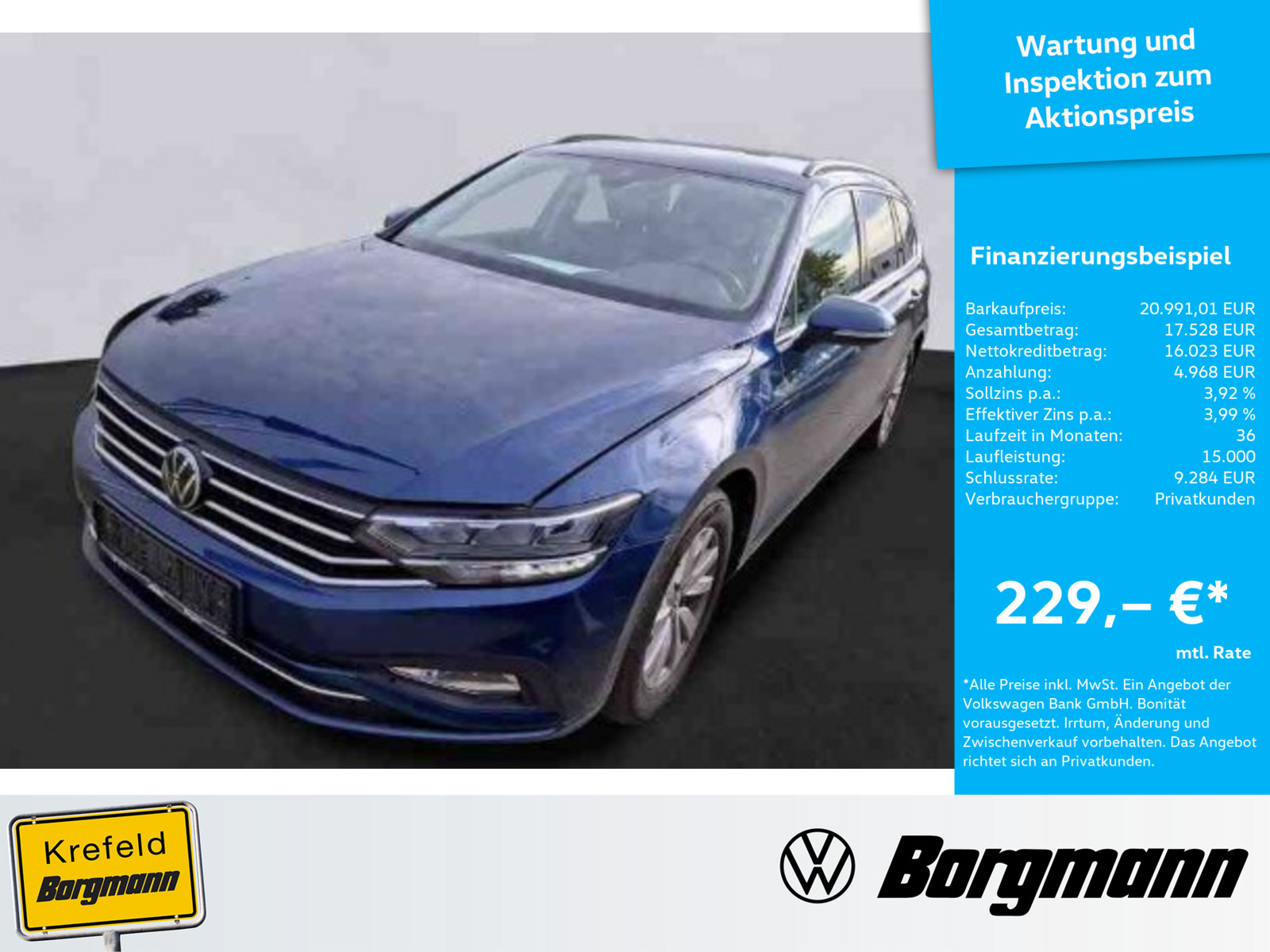 VW Passat Variant 2.0 TDI Business