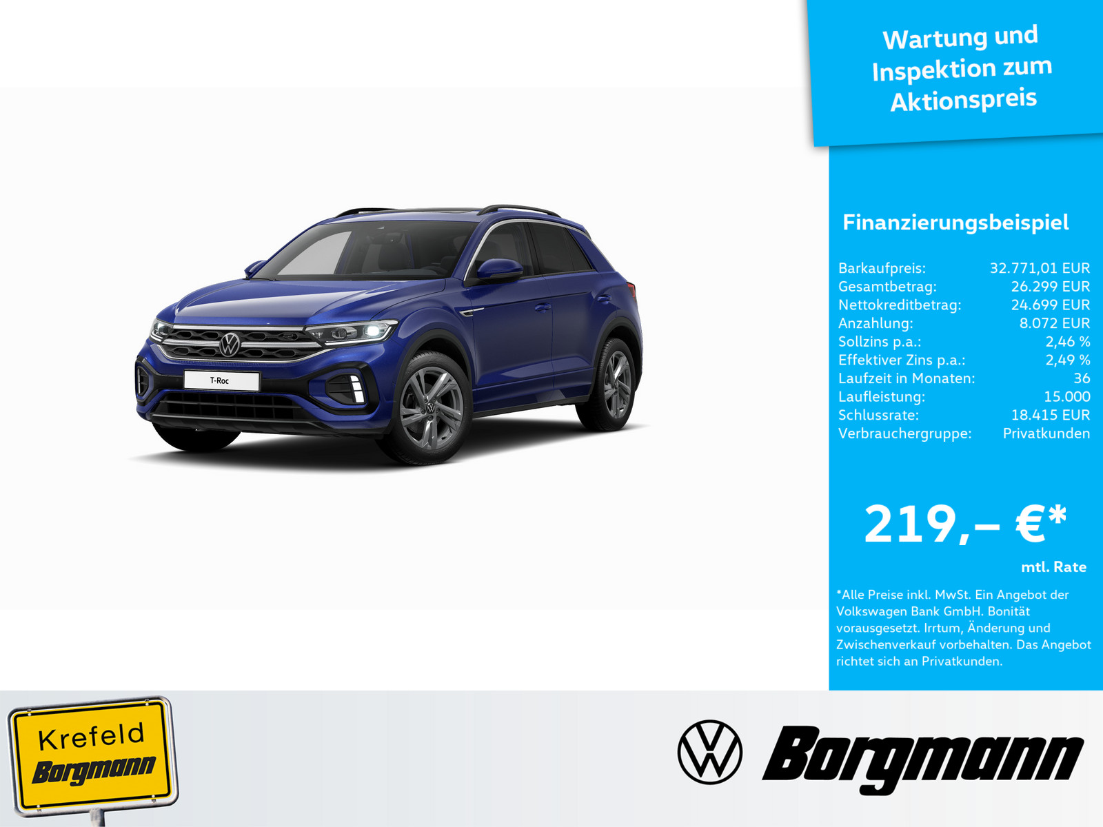 VW T-Roc 1.5 TSI R-Line