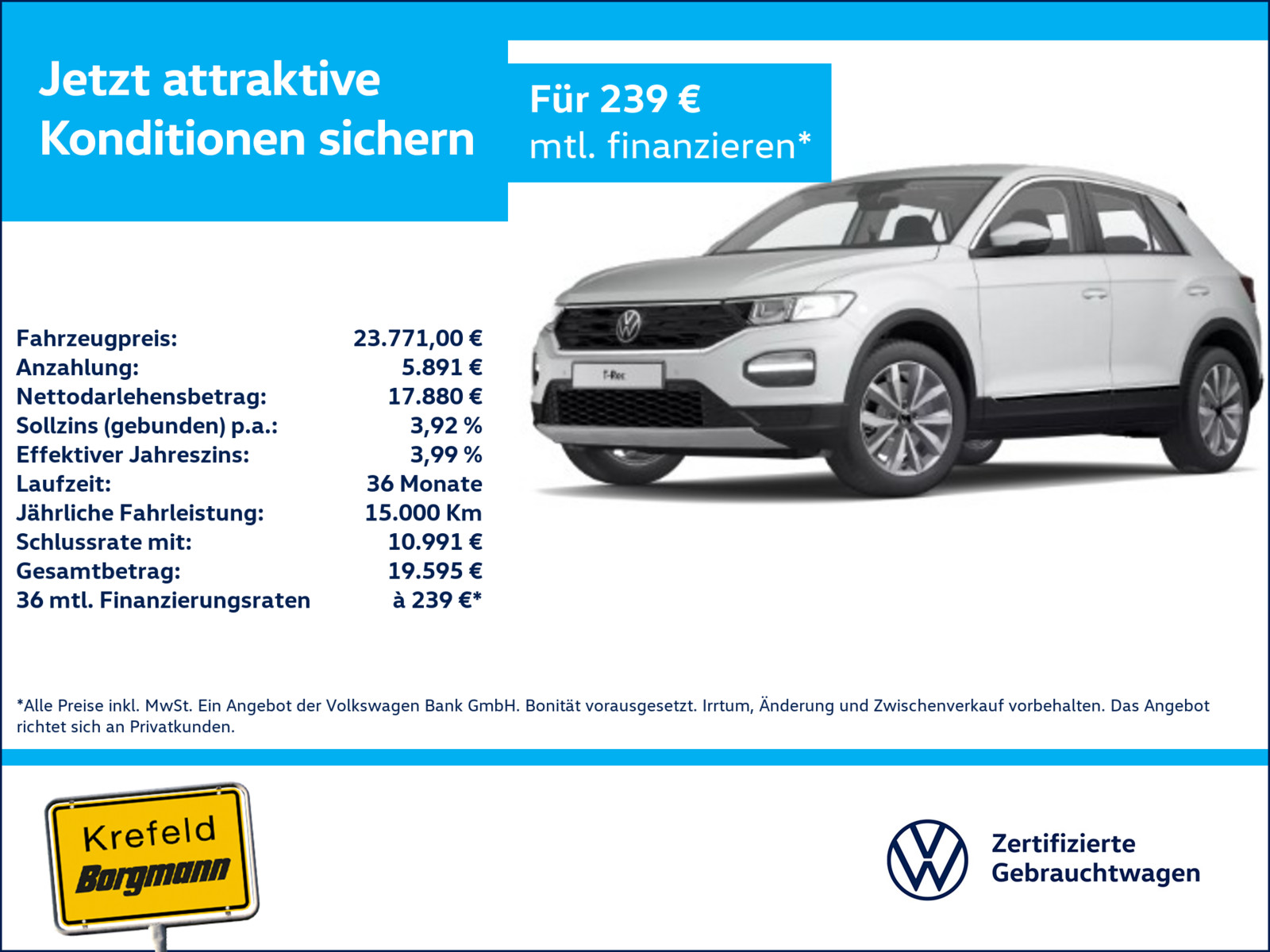 VW T-Roc 2.0 TDI Style