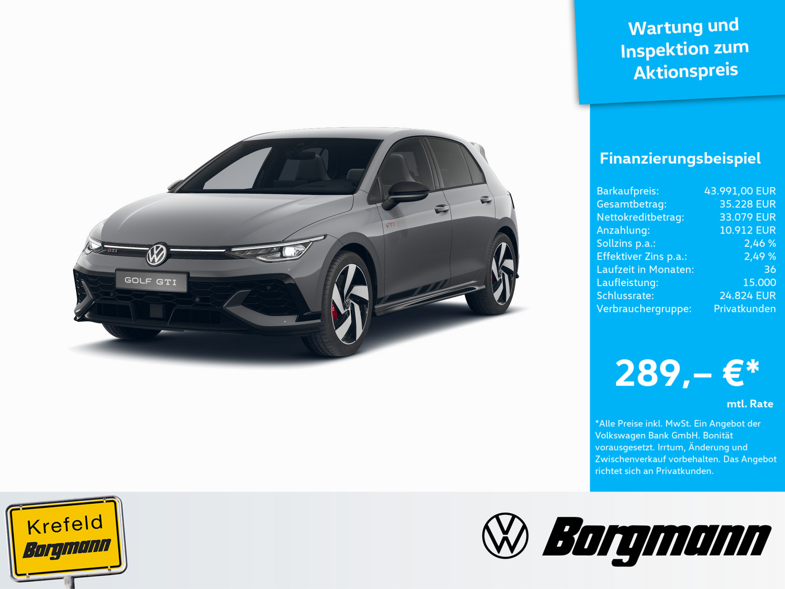 VW Golf VIII 2.0 TSI GTI Clubsport