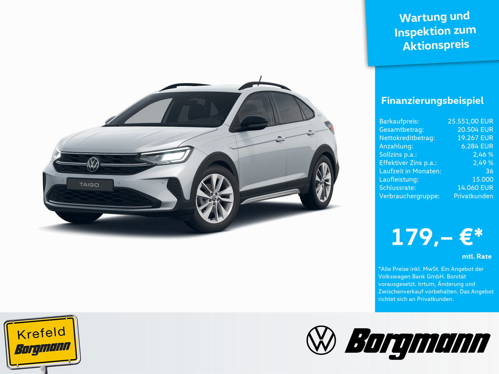 VW Taigo 1.0 TSI Goal