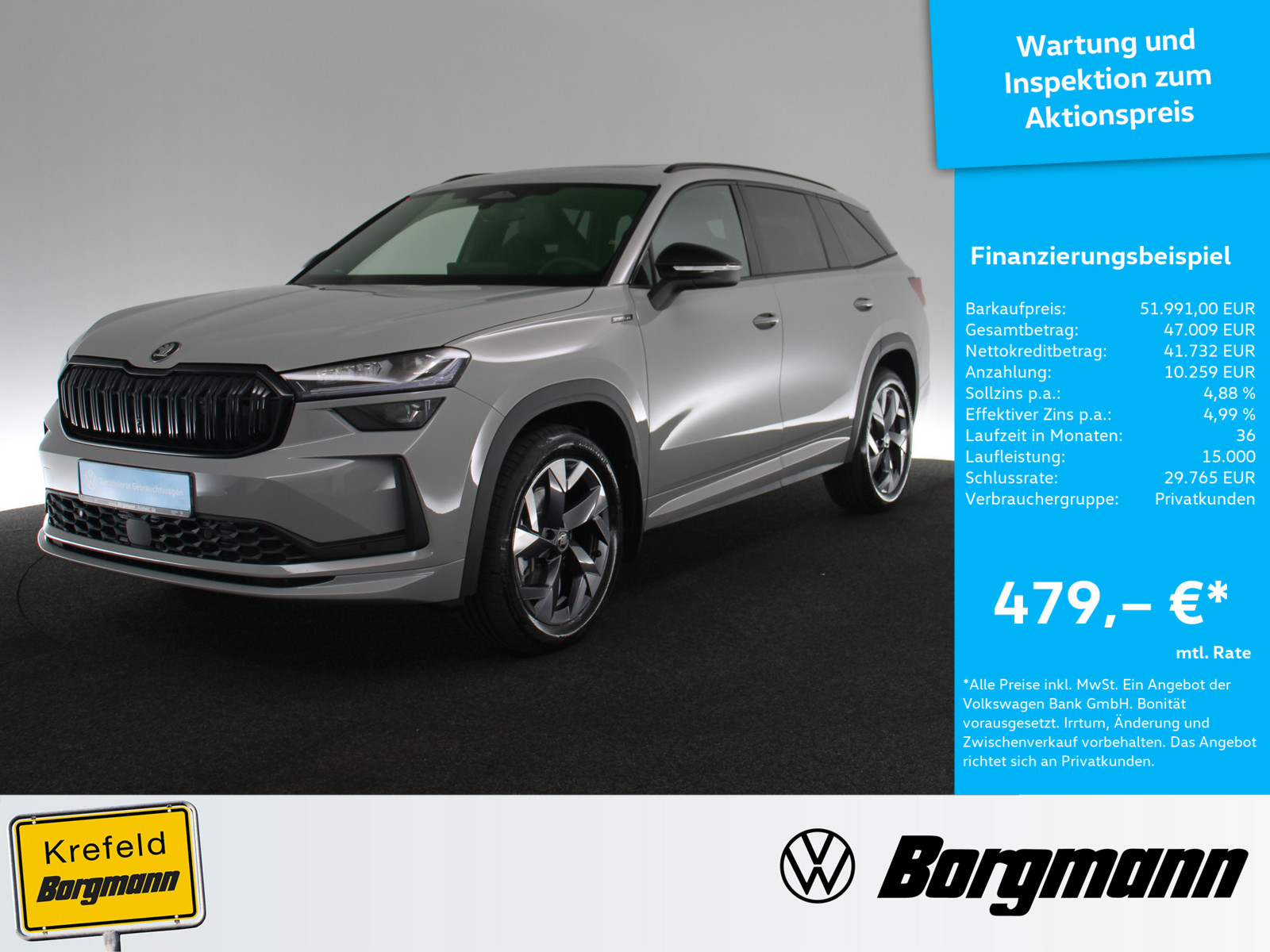 SKODA Kodiaq 2.0 TDI Sportline 4x4