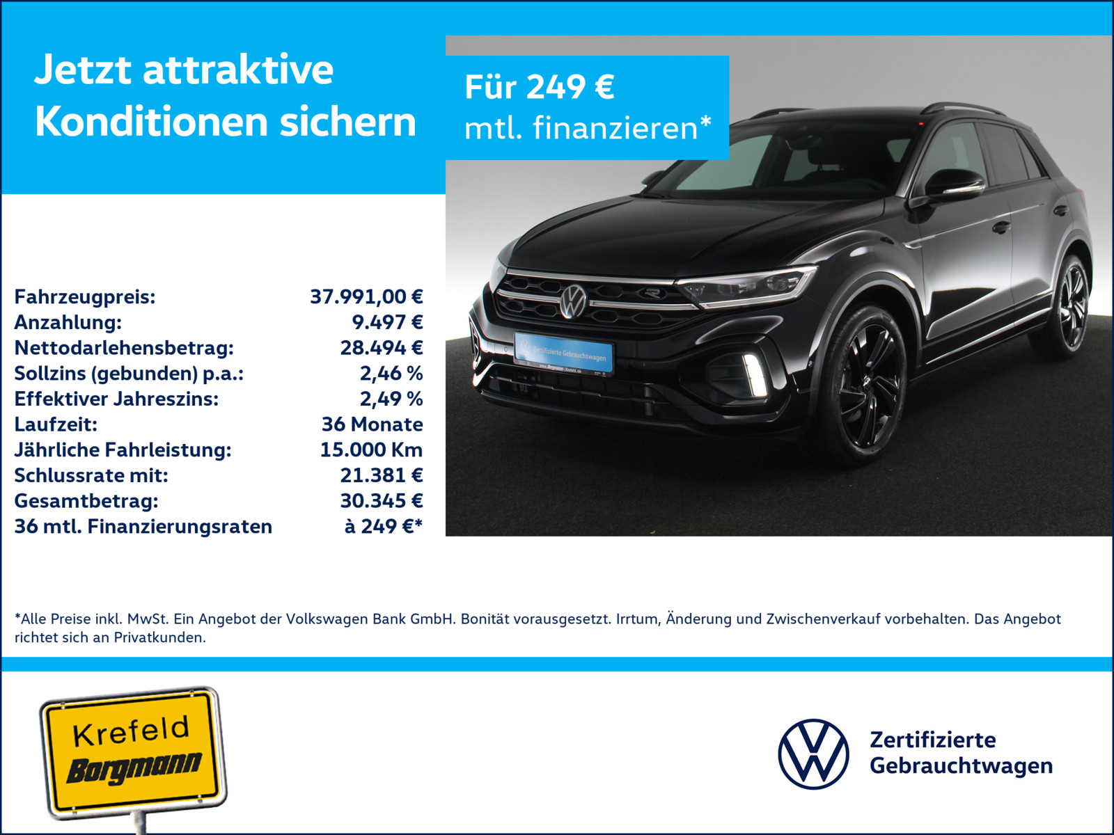 VW T-Roc 2.0 TDI R-Line