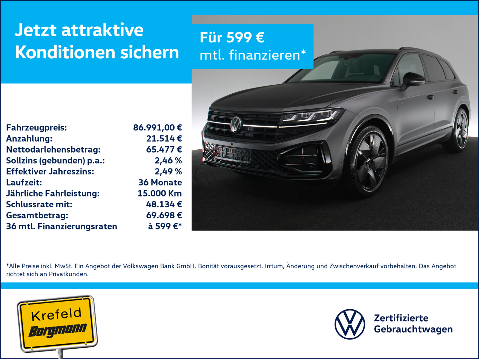 VW Touareg TDI R-Line
