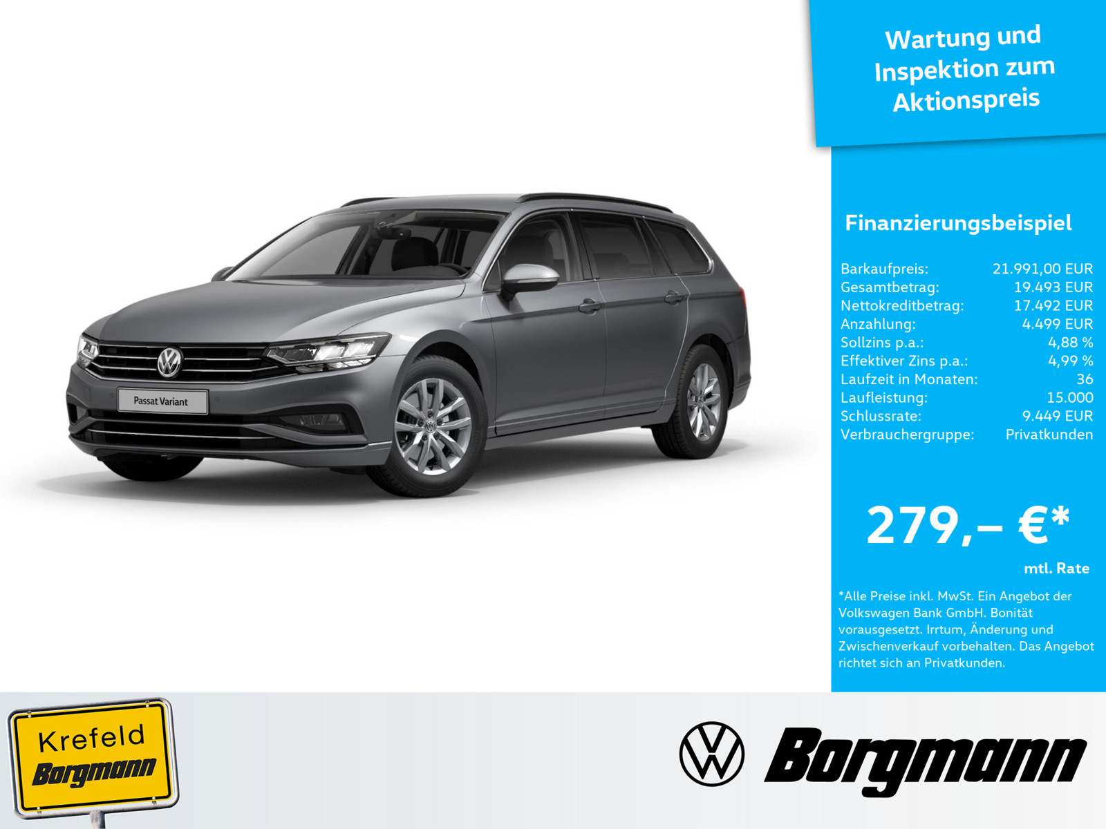 VW Passat Variant 1.5 TSI Business