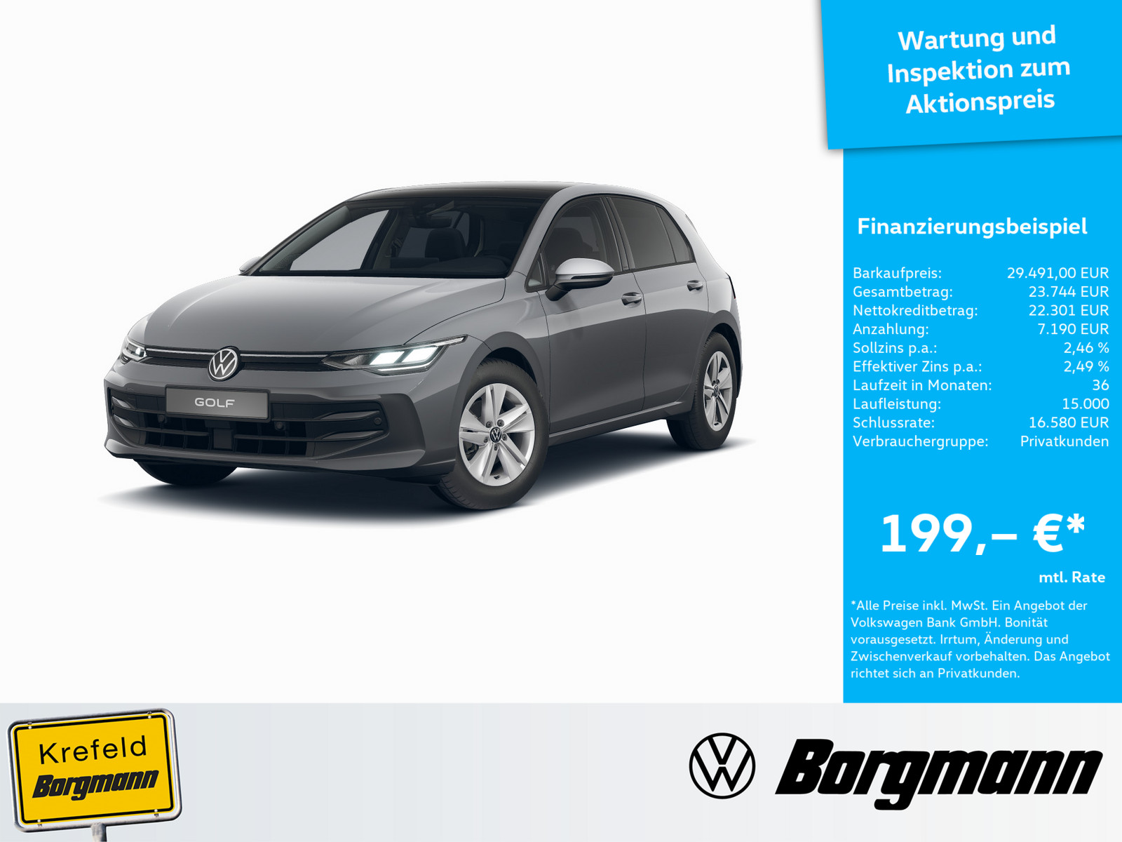 VW Golf VIII 1.5 eTSI Life