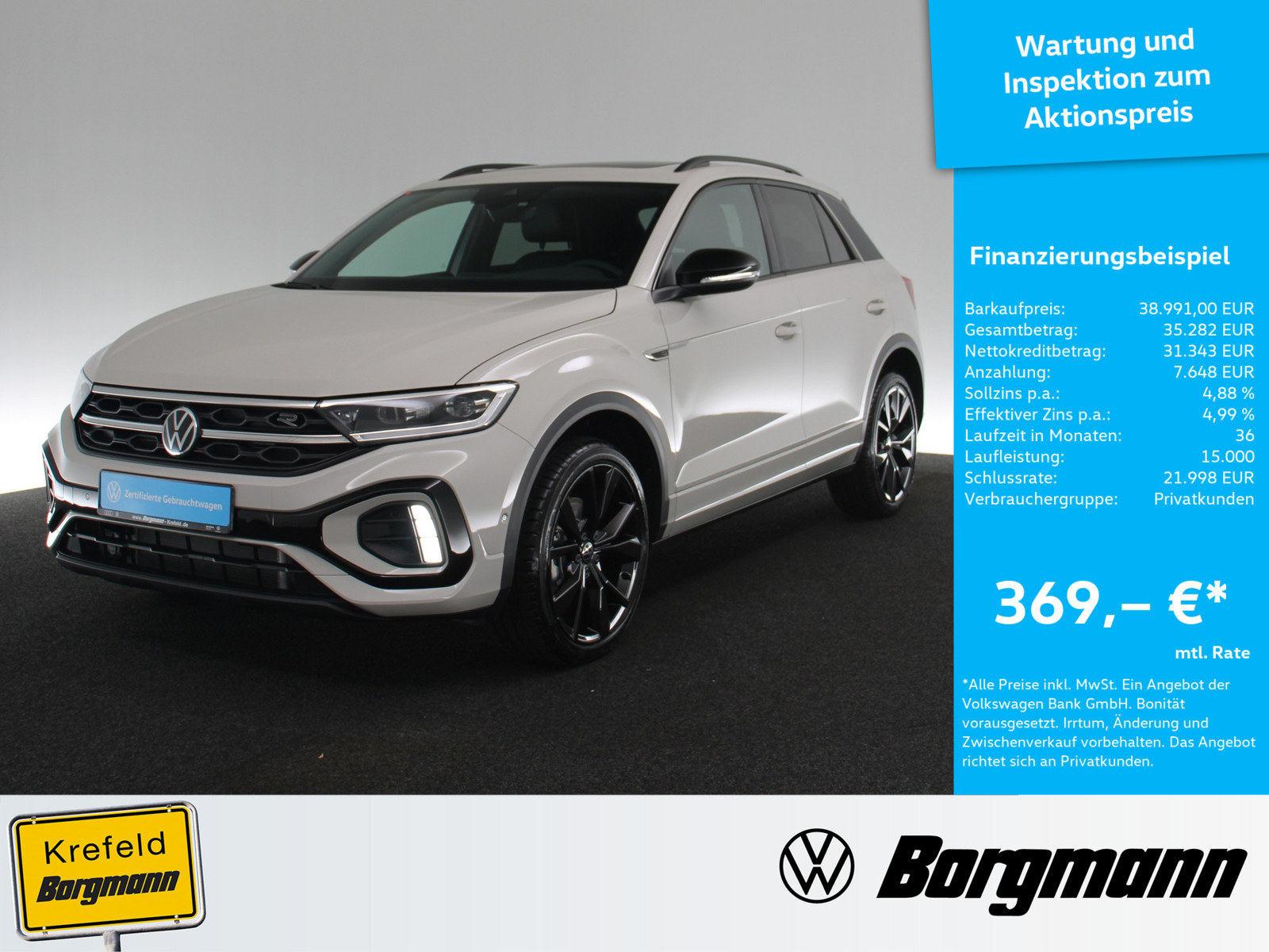 VW T-Roc 2.0 TSI R-Line 4Motion