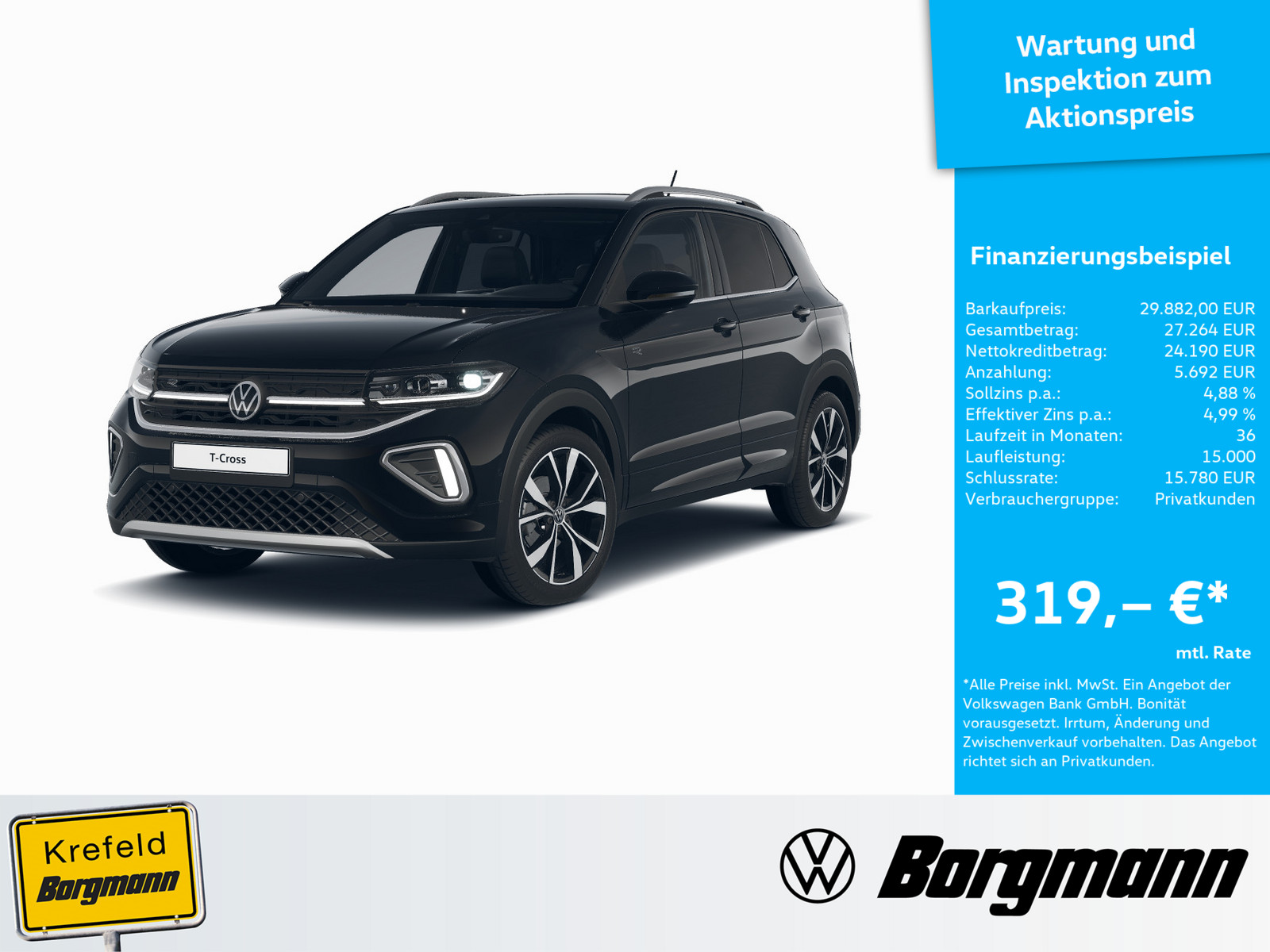 VW T-Cross 1.5 TSI R-Line