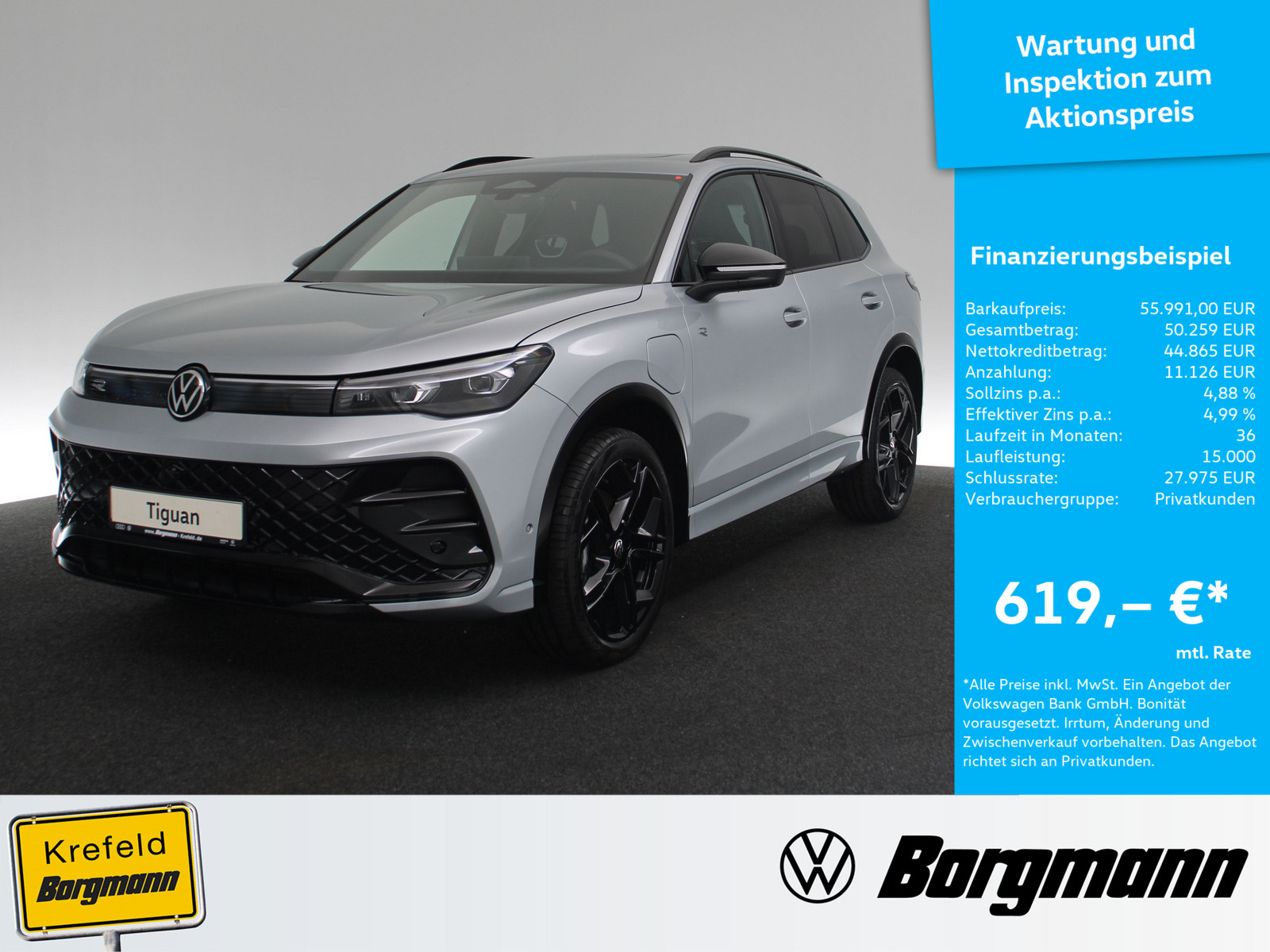 VW Tiguan 1.5 TSI eHybrid R-Line